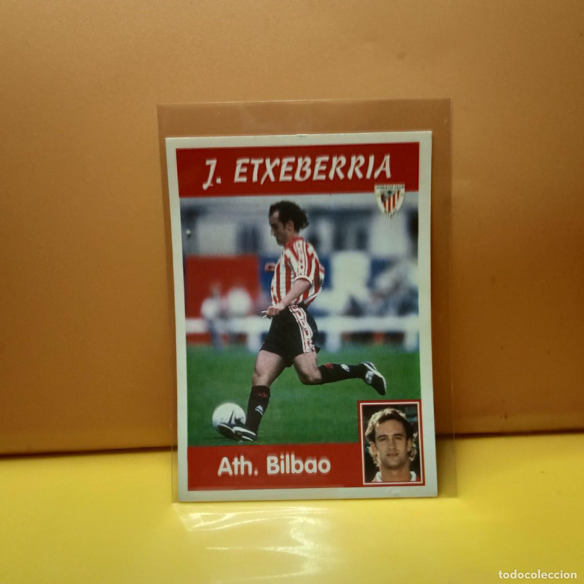 Cromos de f&uacute;tbol: PANINI SPORTS; MEGACRACKS 1997 1998 97 98 ATLETIC DE BILBAO ETXEBERRIA 93
