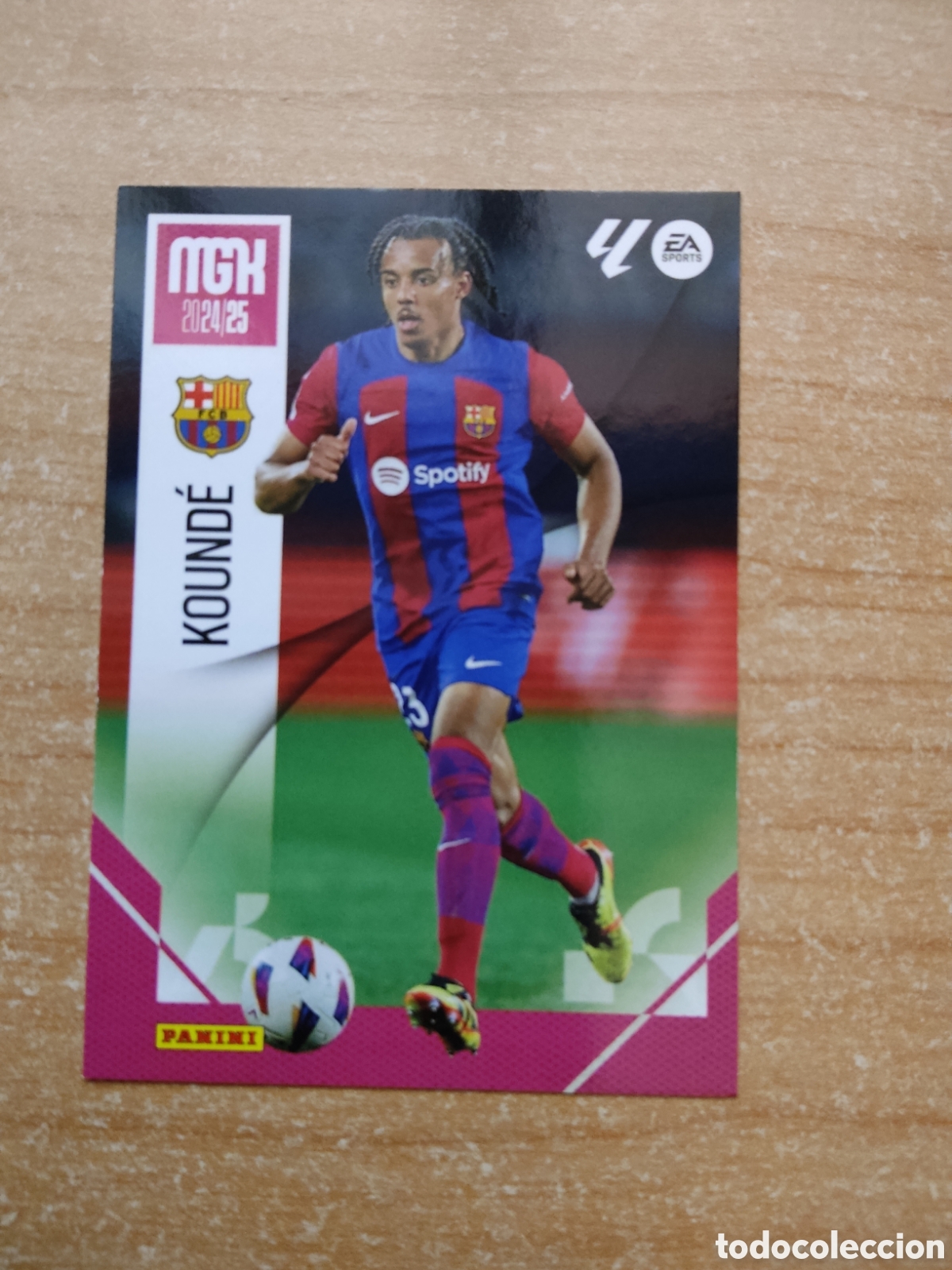 Cromos de f&uacute;tbol: 76 KOUNDE BARCELONA MEGACRACKS 2024 2025