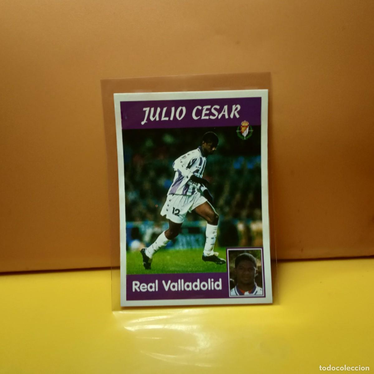 Cromos de f&uacute;tbol: PANINI SPORTS; MEGACRACKS 1997 1998 97 98 REAL VALLADOLID JULIO CESAR 102