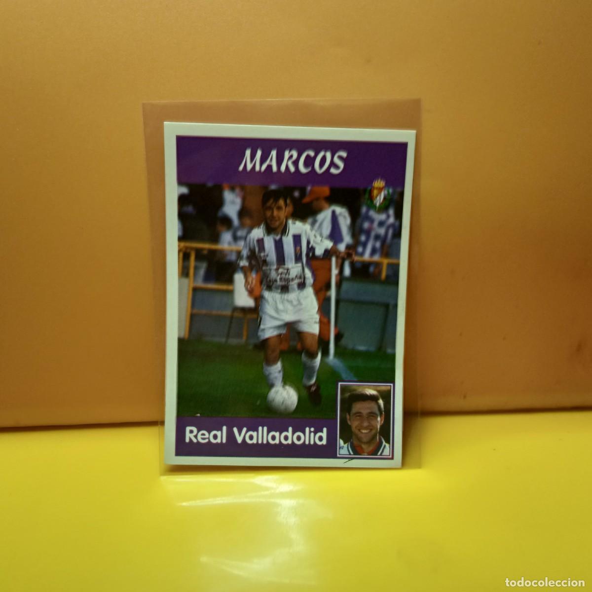 Cromos de f&uacute;tbol: PANINI SPORTS; MEGACRACKS 1997 1998 97 98 REAL VALLADOLID MARCOS 102A 102 A