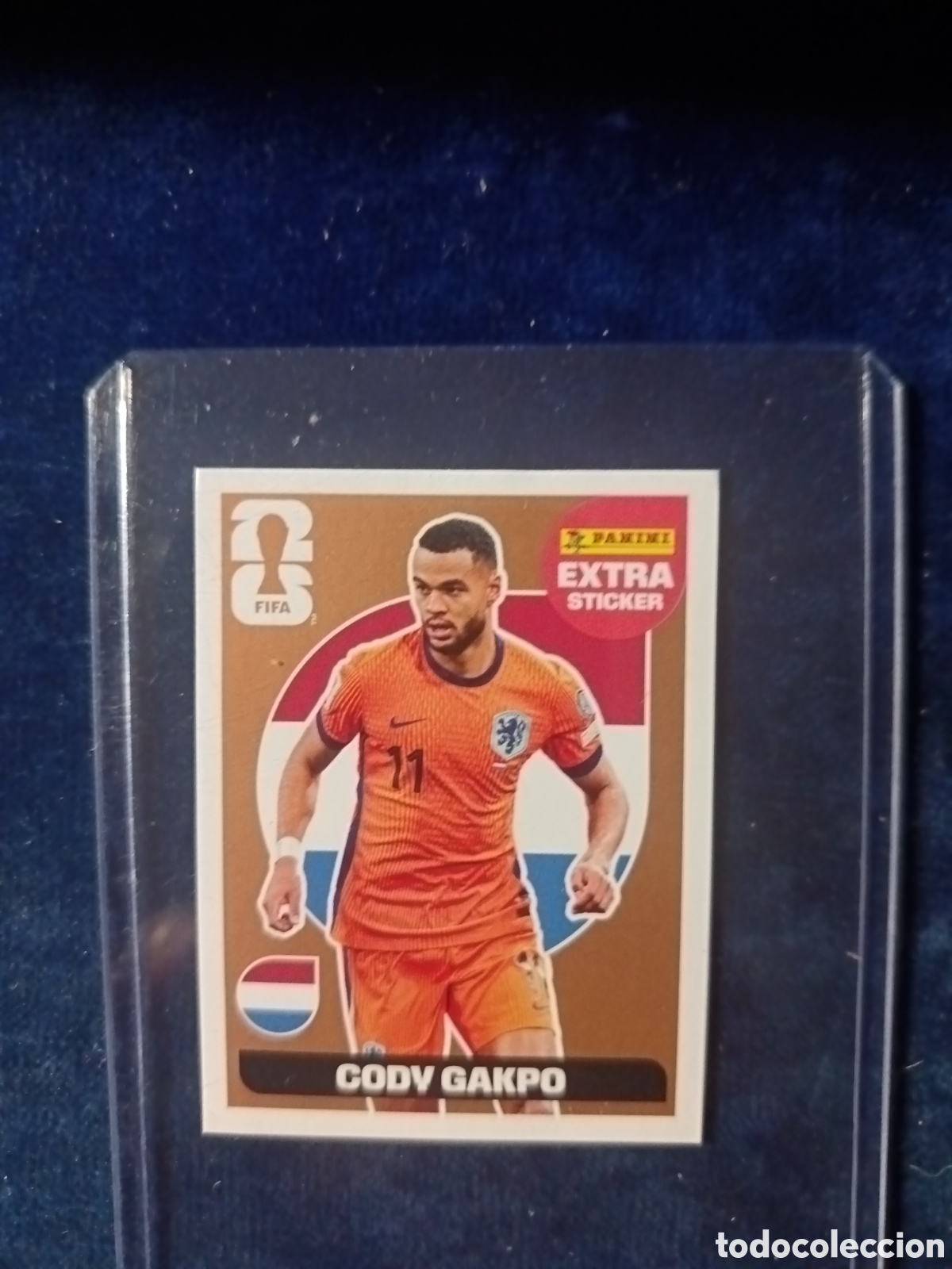Cromos de f&uacute;tbol: EXTRA sticker Gakpo bronce MUNDIAL FIFA WORLD CUP 2026 STICKER PANINI