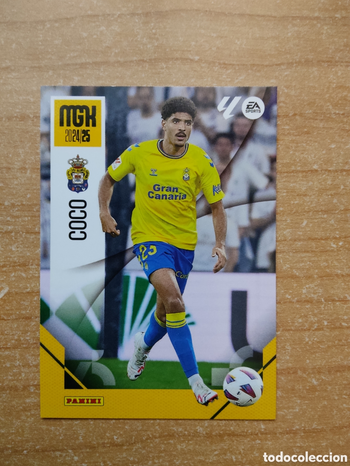 Cromos de f&uacute;tbol: 186 SAUL COCO UD LAS PALMAS MEGACRACKS 2024 2025