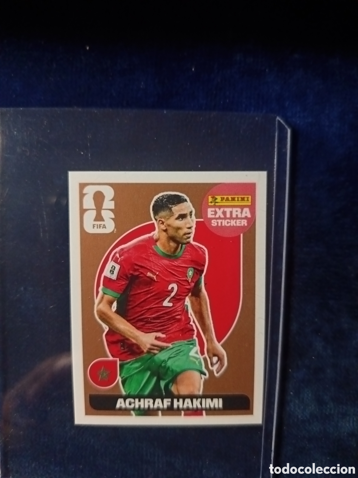Cromos de f&uacute;tbol: EXTRA sticker hakimi Bronce MUNDIAL FIFA WORLD CUP 2026 STICKER PANINI