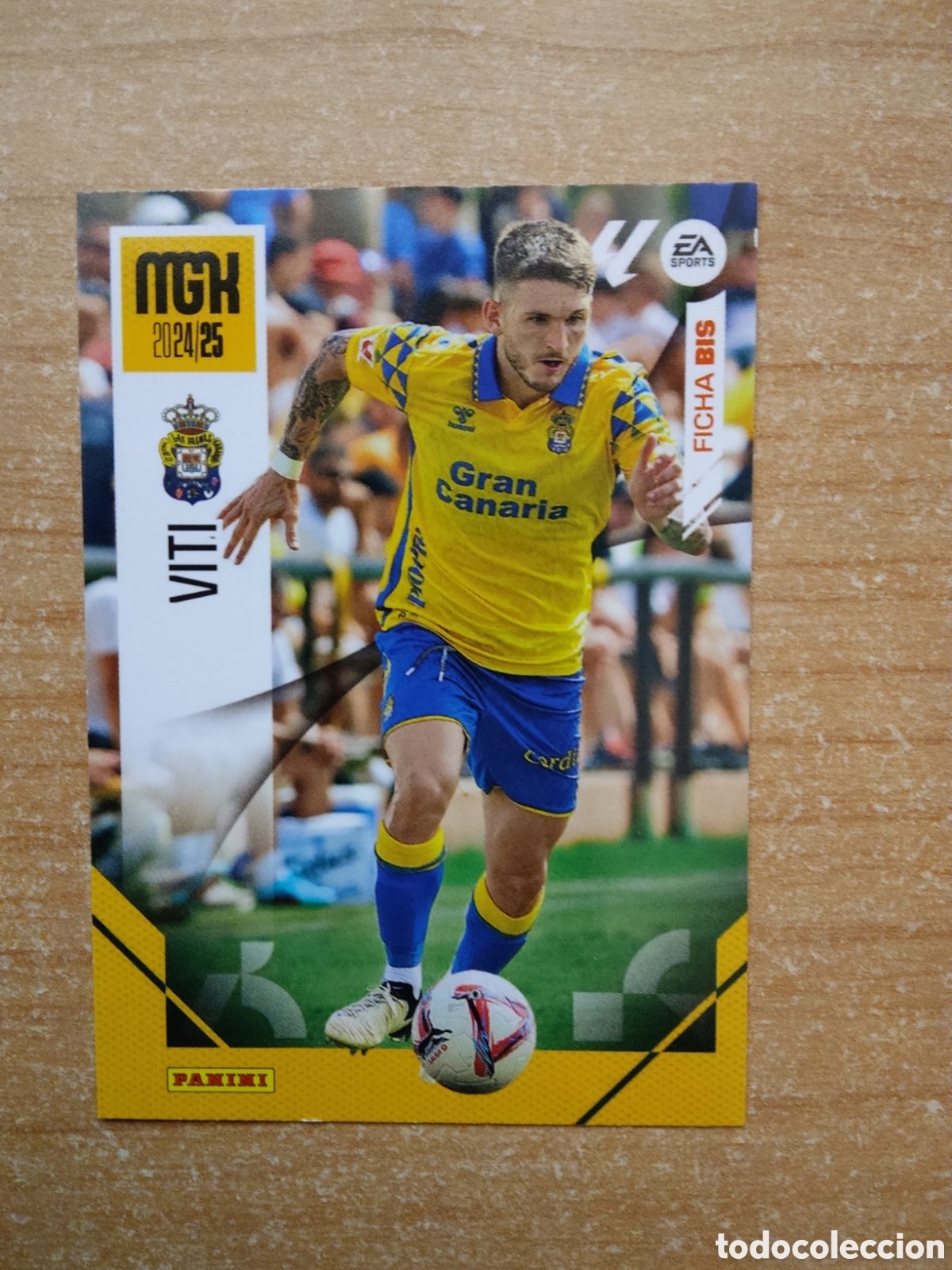 Cromos de f&uacute;tbol: 188 BIS VITI UD LAS PALMAS MEGACRACKS 2024 2025