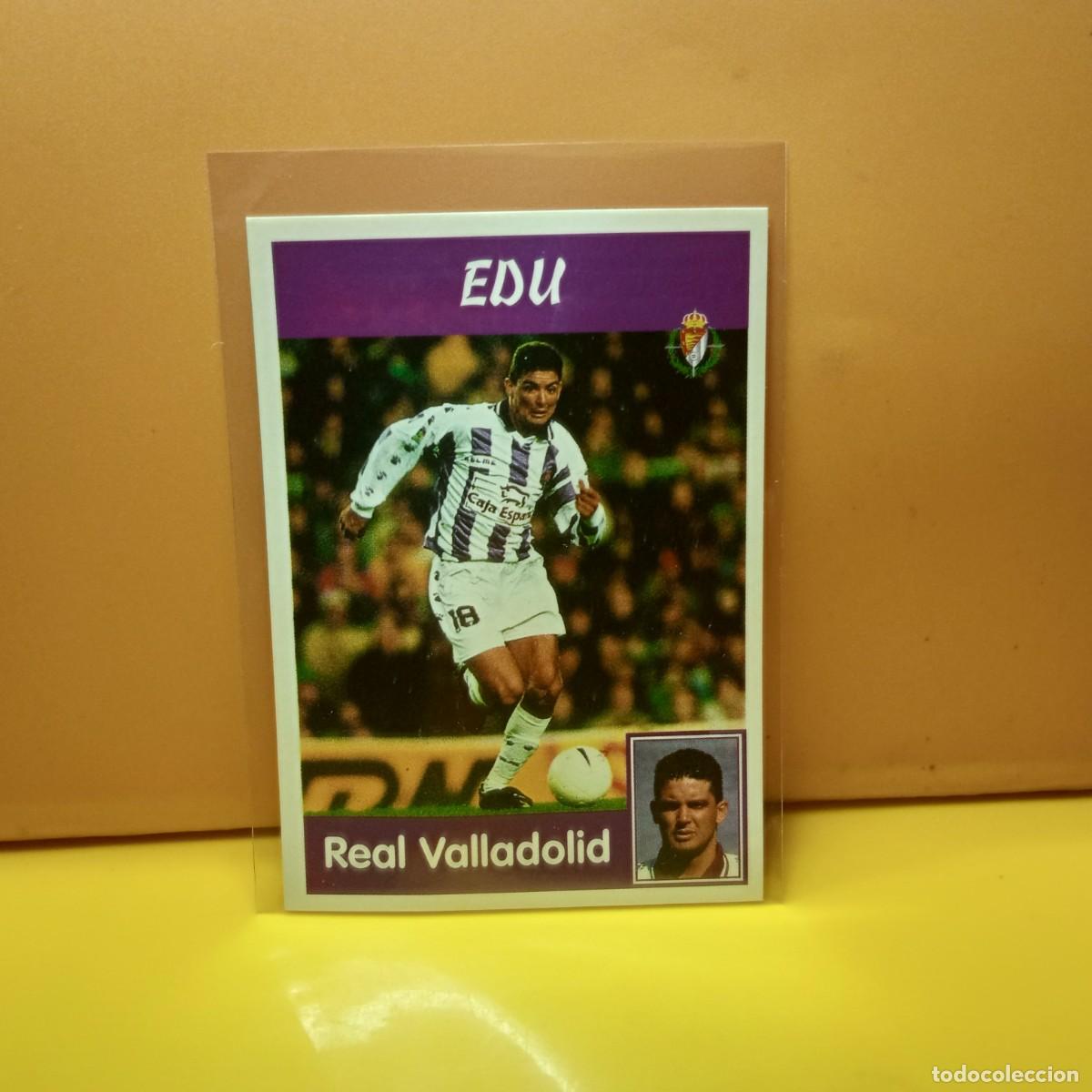Cromos de f&uacute;tbol: PANINI SPORTS; MEGACRACKS 1997 1998 97 98 REAL VALLADOLID EDU 106