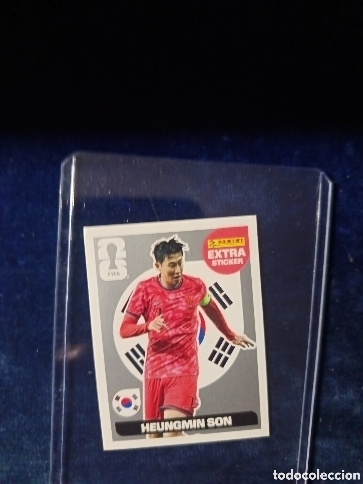 Figurine di Calcio: EXTRA Sticker Heungmin Son Plata MUNDIAL FIFA WORLD CUP 2026 STICKER PANINI