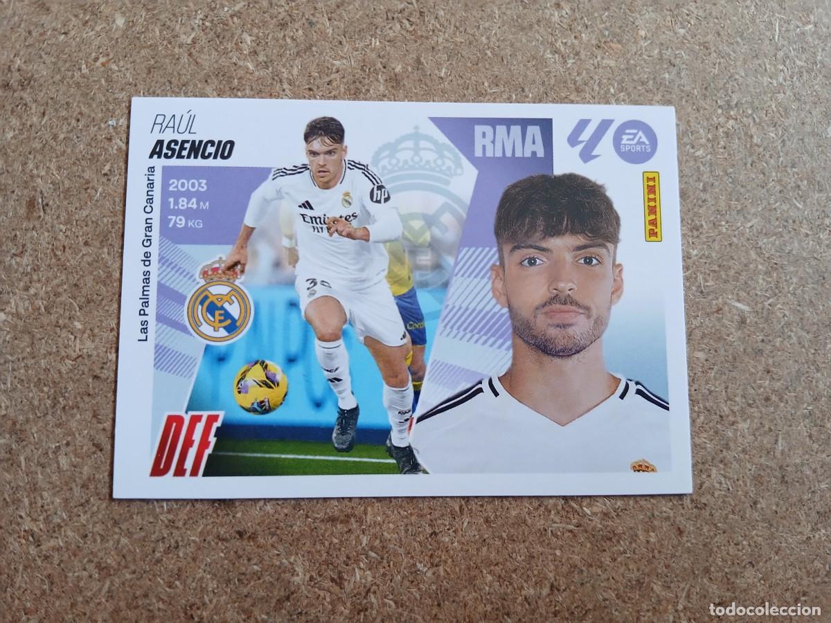 Figurine di Calcio: RAUL ASENCIO - REAL MADRID CF N&ordm; 6 LIGA ESTE 2025 2026 - 25 26