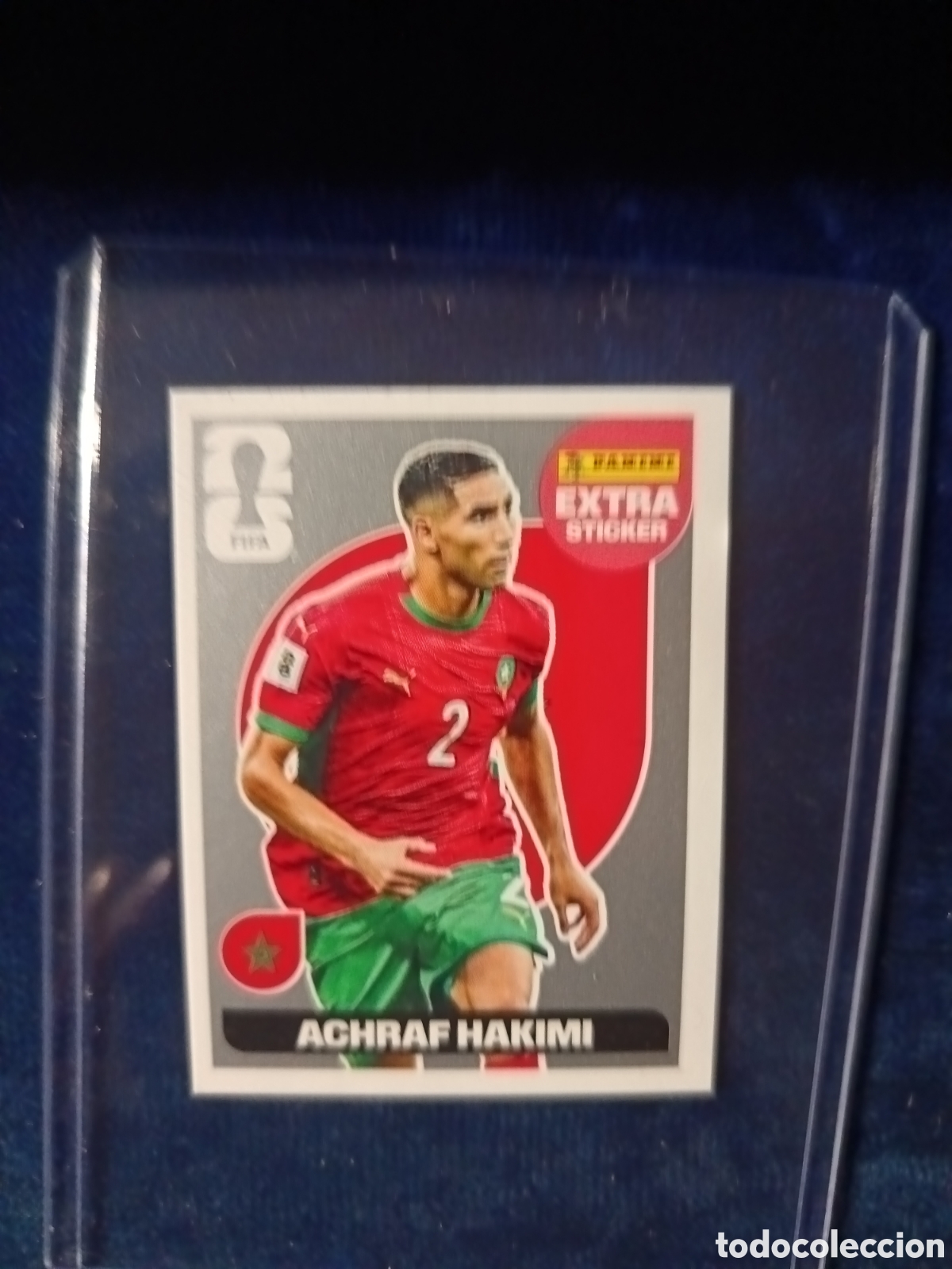 Cromos de f&uacute;tbol: EXTRA sticker Hakimi Plata MUNDIAL FIFA WORLD CUP 2026 STICKER PANINI