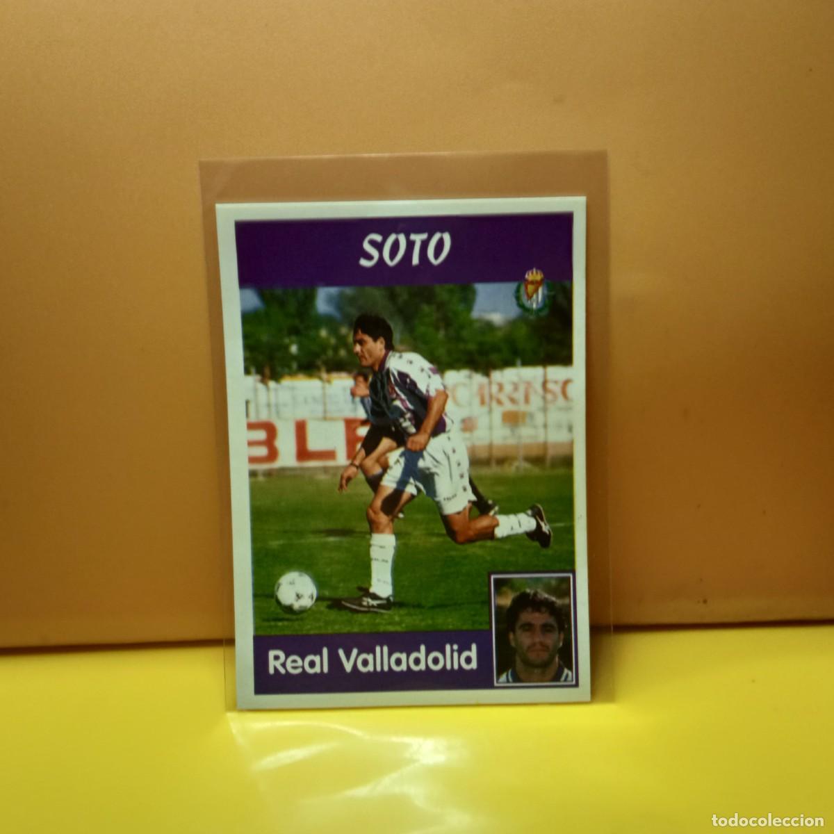 Cartes &agrave; collectionner de Football: PANINI SPORTS; MEGACRACKS 1997 1998 97 98 REAL VALLADOLID SOTO 109