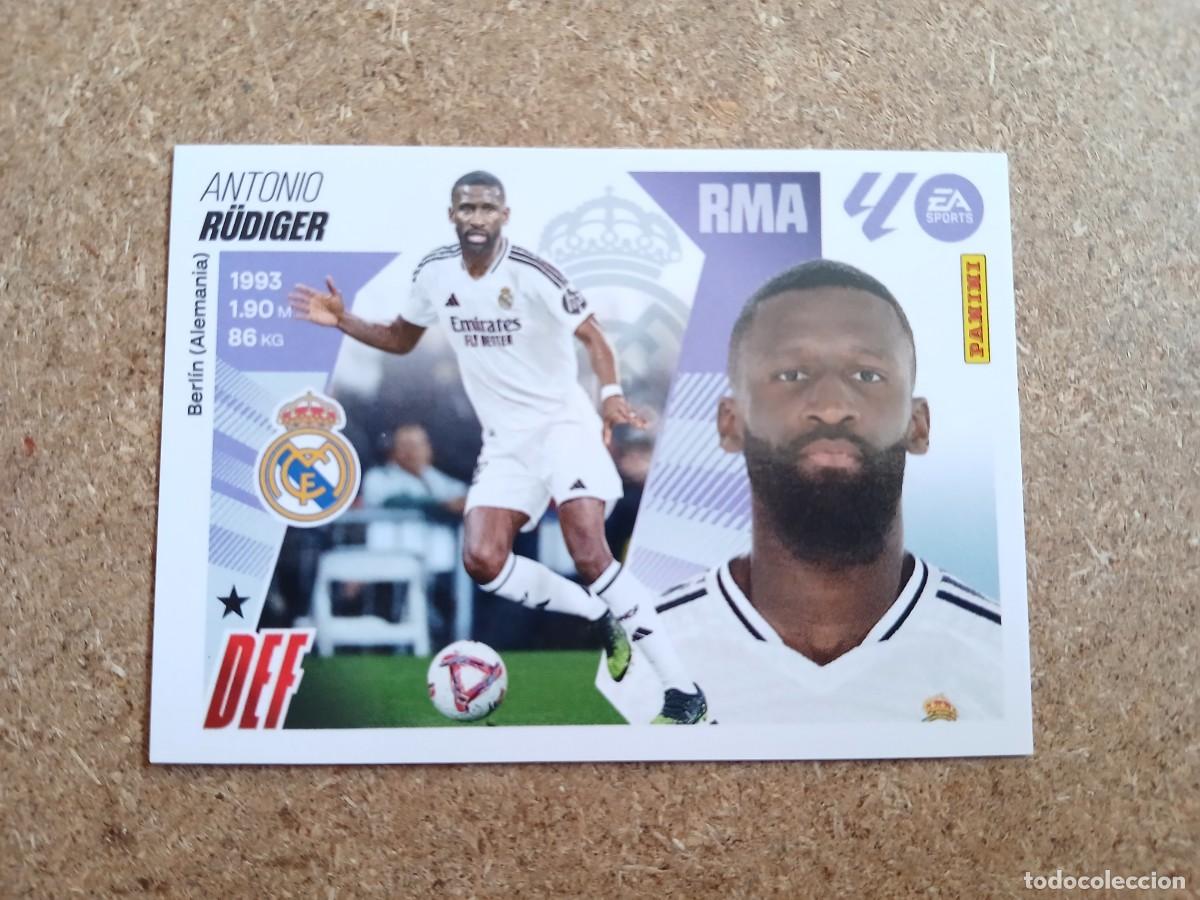 Cartes &agrave; collectionner de Football: ANTONIO RUDIGER - REAL MADRID CF N&ordm; 7 LIGA ESTE 2025 2026 - 25 26