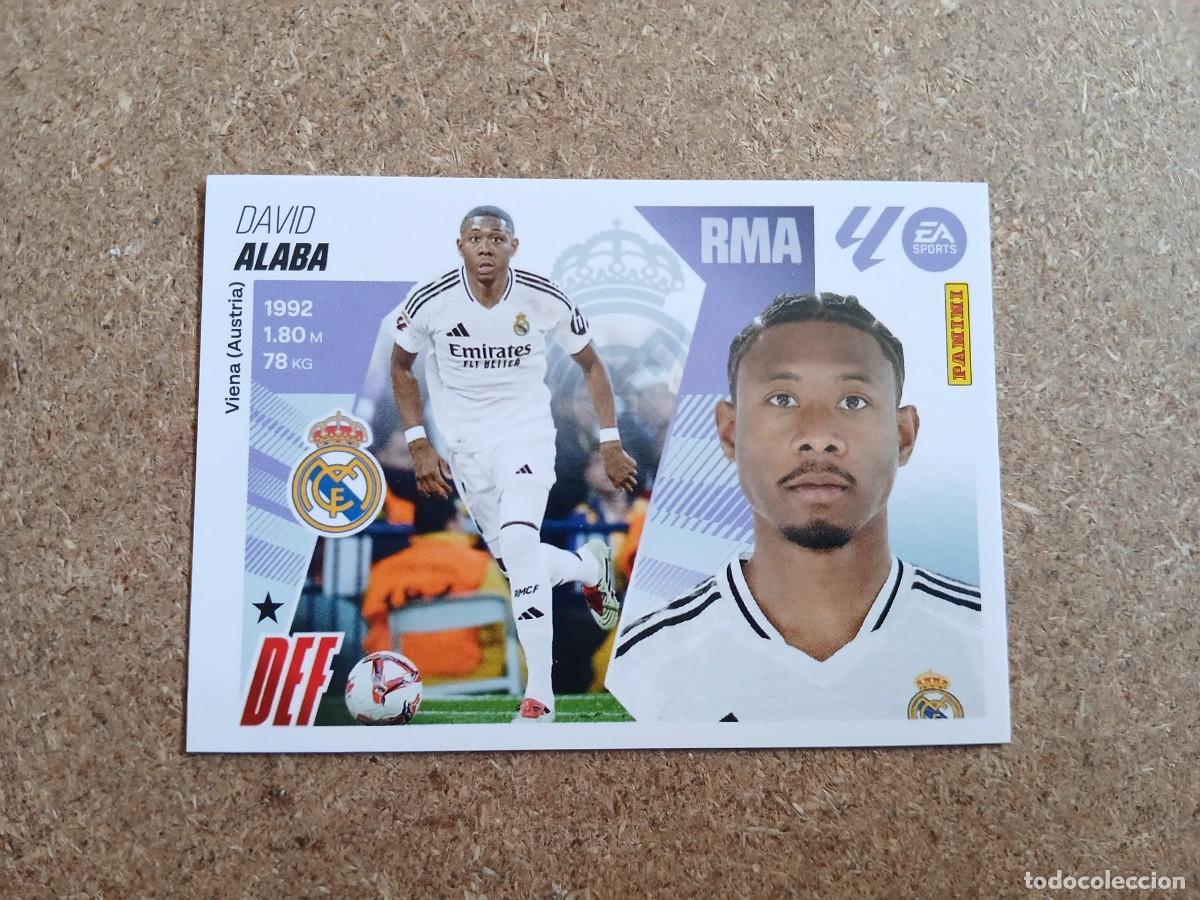Fu&szlig;ball-Sticker: DAVID ALABA - REAL MADRID CF N&ordm; 9 LIGA ESTE 2025 2026 - 25 26