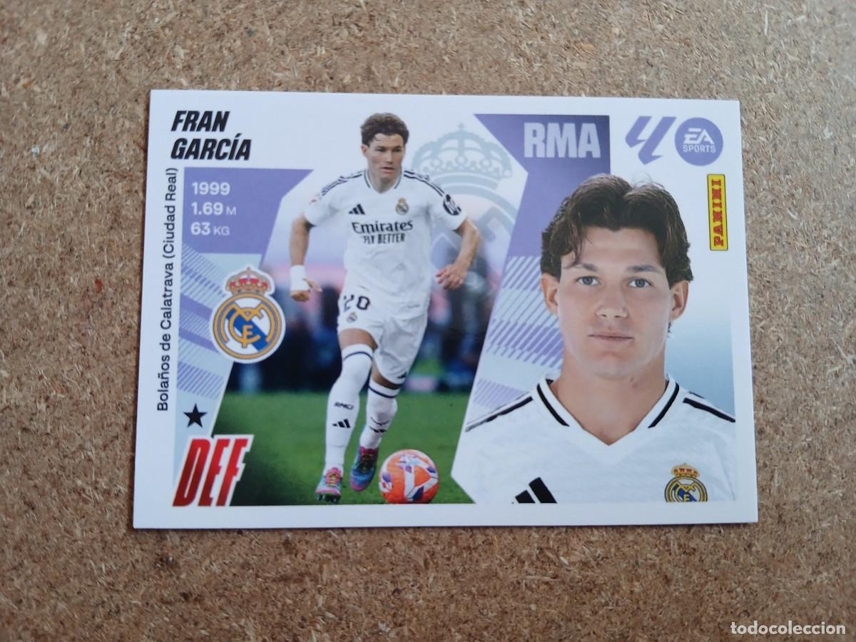 Cromos de f&uacute;tbol: FRAN GARCIA - REAL MADRID CF N&ordm; 10 B LIGA ESTE 2025 2026 - 25 26