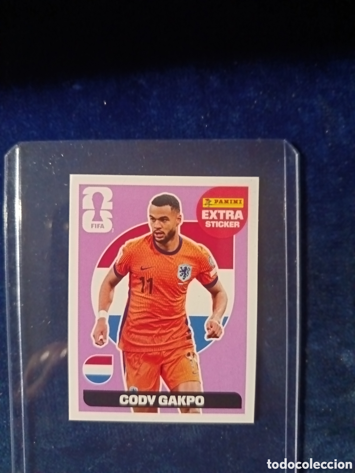 Cromos de f&uacute;tbol: EXTRA sticker Gakpo MUNDIAL FIFA WORLD CUP 2026 STICKER PANINI