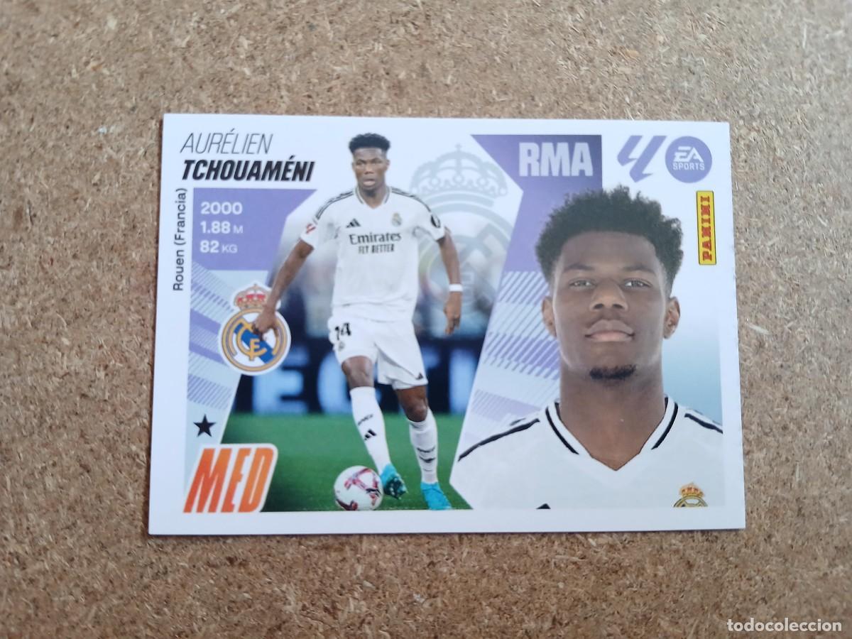 Cromos de f&uacute;tbol: AURELIEN TCHOUAMENI - REAL MADRID CF N&ordm; 11 LIGA ESTE 2025 2026 - 25 26