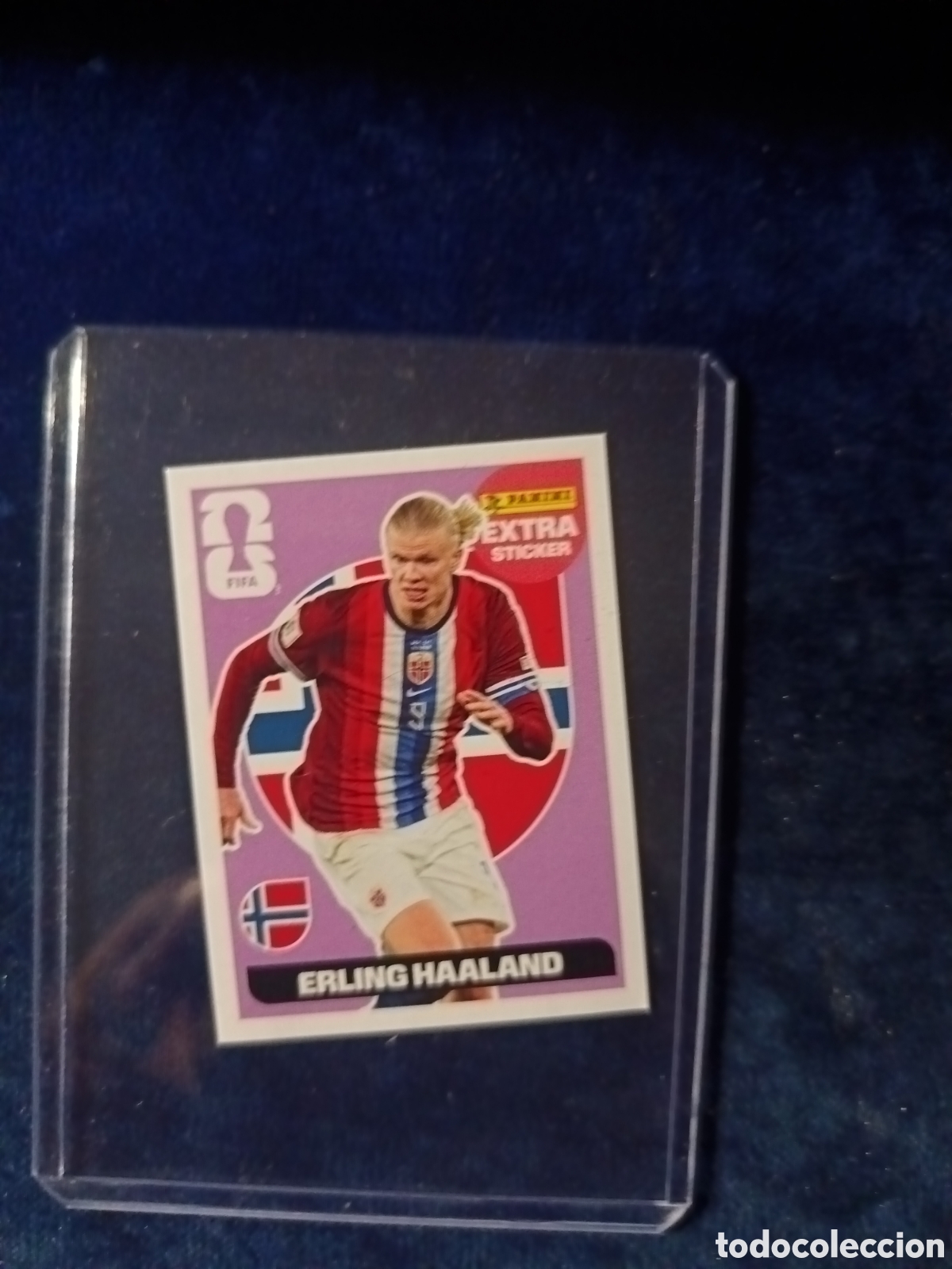 Cromos de f&uacute;tbol: EXTRA sticker Haaland MUNDIAL FIFA WORLD CUP 2026 STICKER PANINI