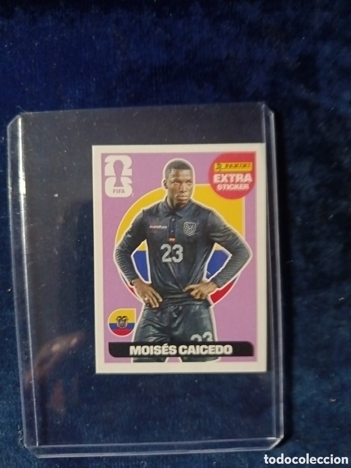 Cromos de f&uacute;tbol: EXTRA sticker Caicedo MUNDIAL FIFA WORLD CUP 2026 STICKER PANINI
