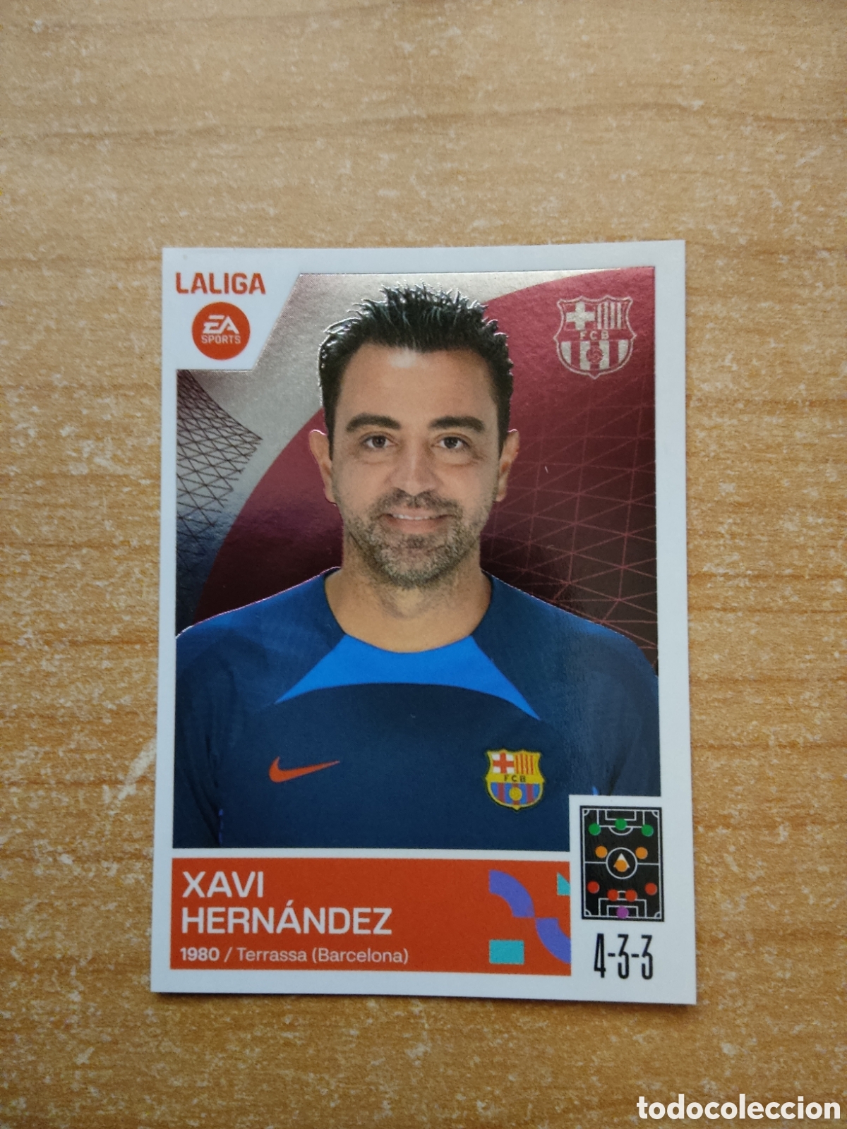 Cartes &agrave; collectionner de Football: 2 XAVI HERNANDEZ BARCELONA LIGA ESTE 2023 2024