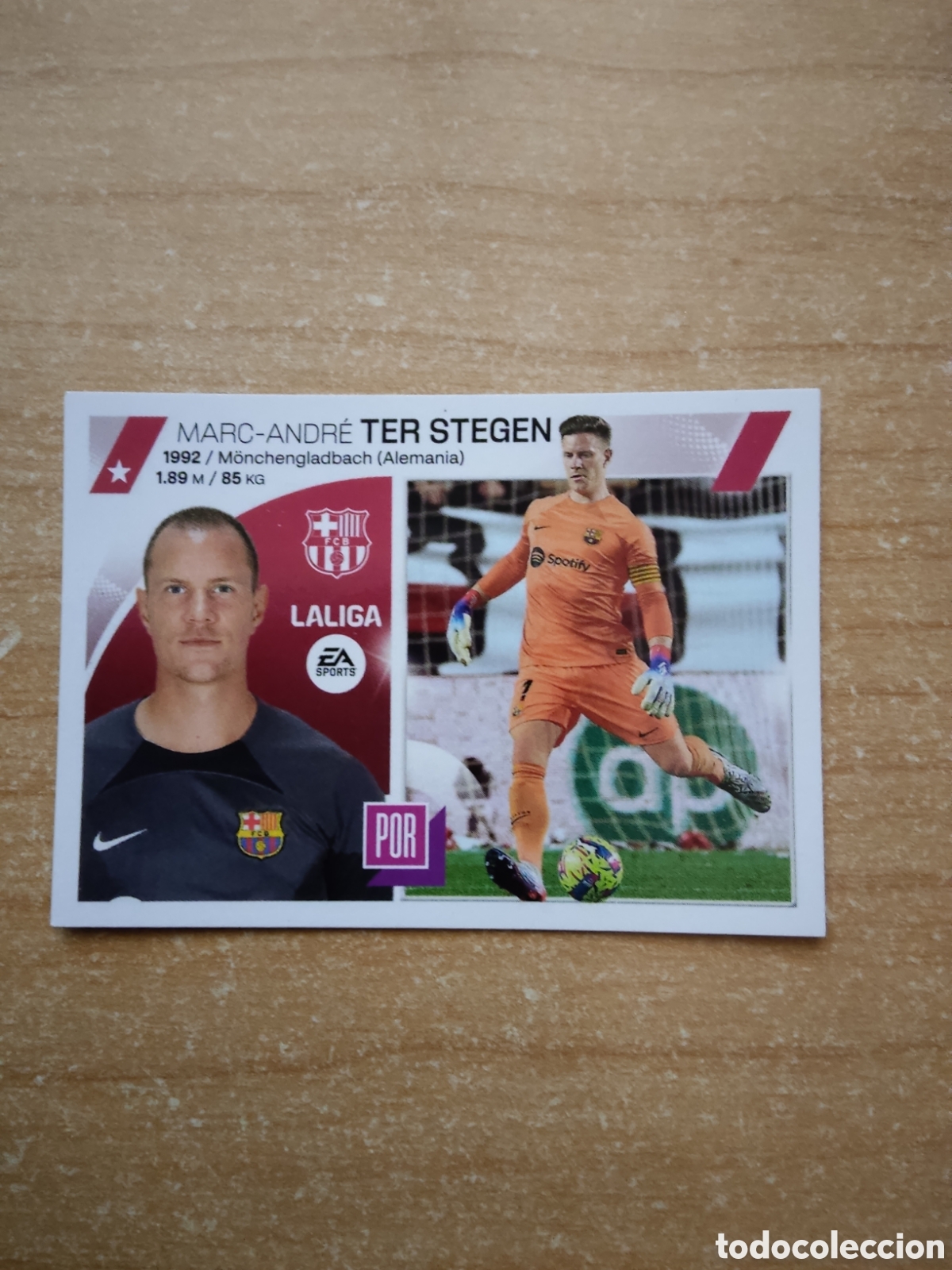 Fu&szlig;ball-Sticker: 3 TER STEGEN BARCELONA LIGA ESTE 2023 2024