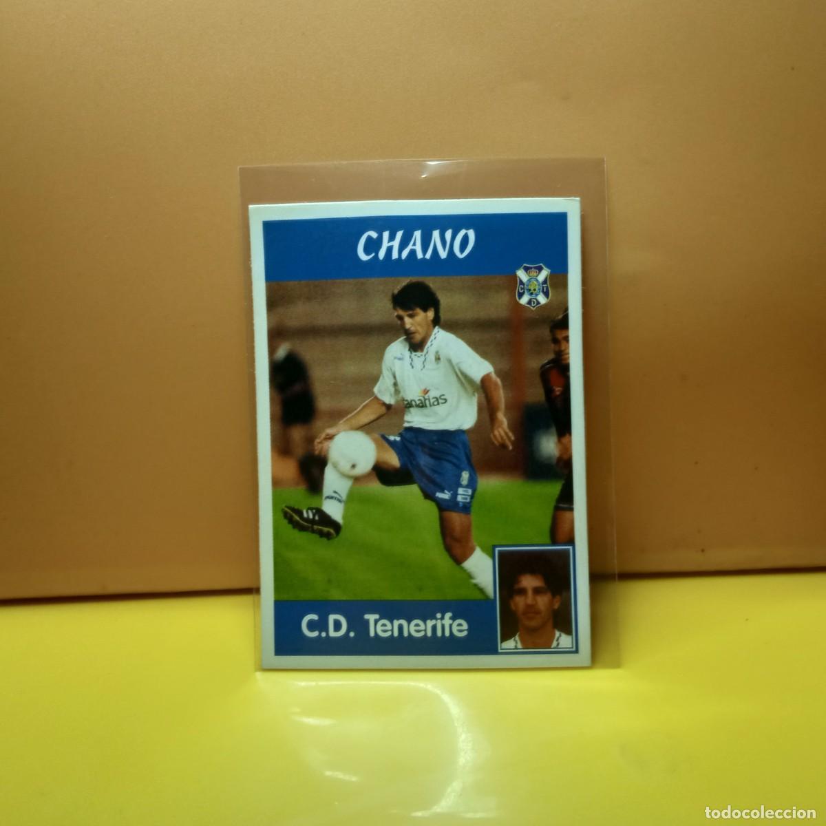Fu&szlig;ball-Sticker: PANINI SPORTS; MEGACRACKS 1997 1998 97 98 C.D TENERIFE CHANO 154