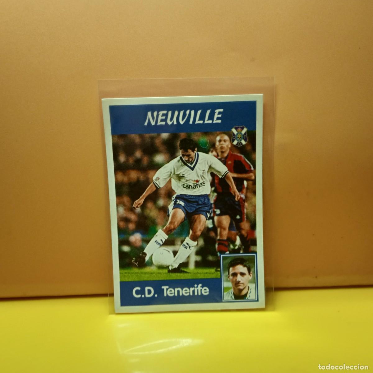 Cartes &agrave; collectionner de Football: PANINI SPORTS; MEGACRACKS 1997 1998 97 98 C.D TENERIFE NEUVILLE 156