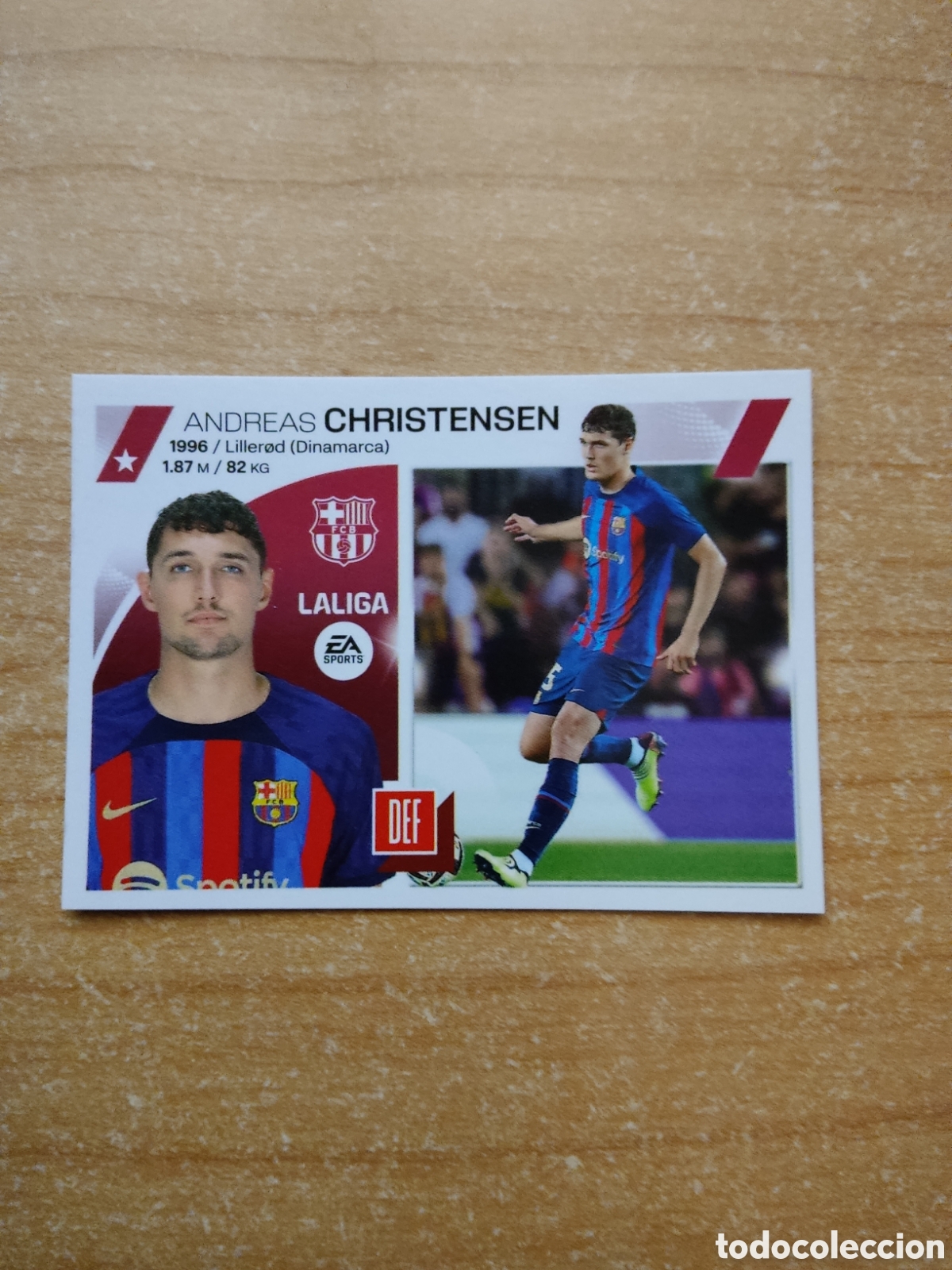Cartes &agrave; collectionner de Football: 6 CHRISTENSEN BARCELONA LIGA ESTE 2023 2024