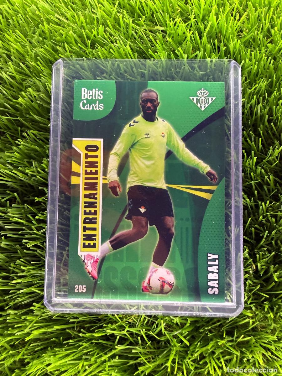 Cartes &agrave; collectionner de Football: N&ordm; 205 Sabaly Entrenamiento Real Betis Holycards Betis Cards 2025