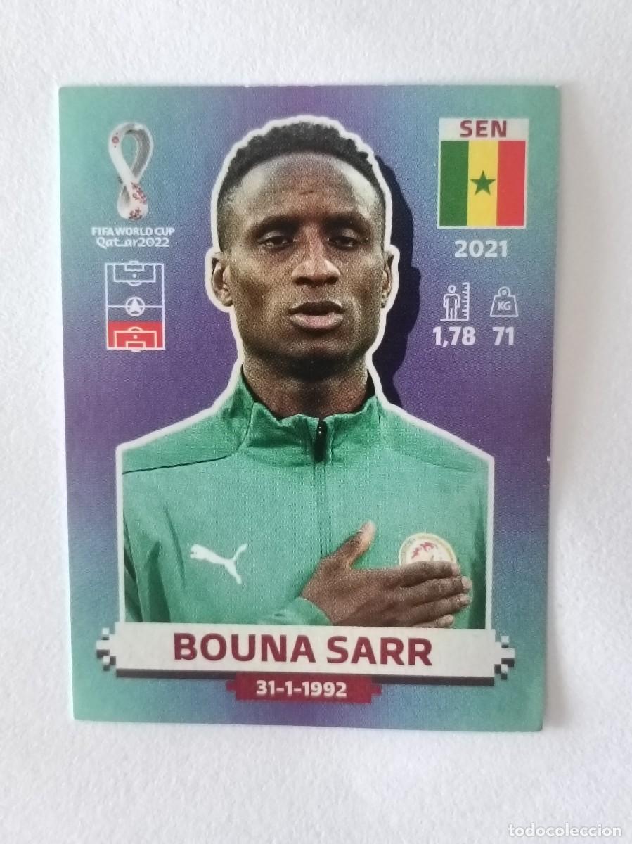 Cromos de Futebol: #SEN 10 BOUNA SARR (SENEGAL) MUNDIAL QATAR 2022 PANINI
