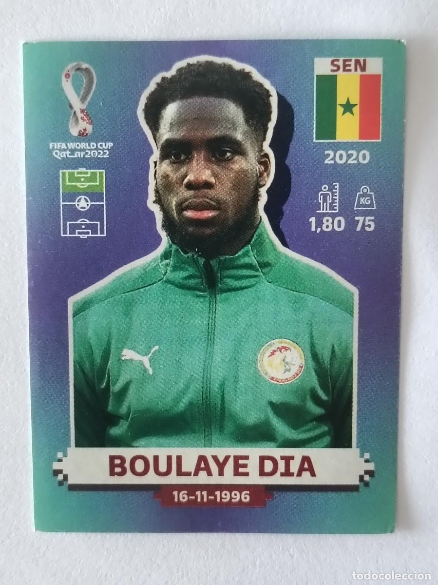Cromos de Futebol: #SEN 16 BOULAYE DIA (SENEGAL) MUNDIAL QATAR 2022 PANINI