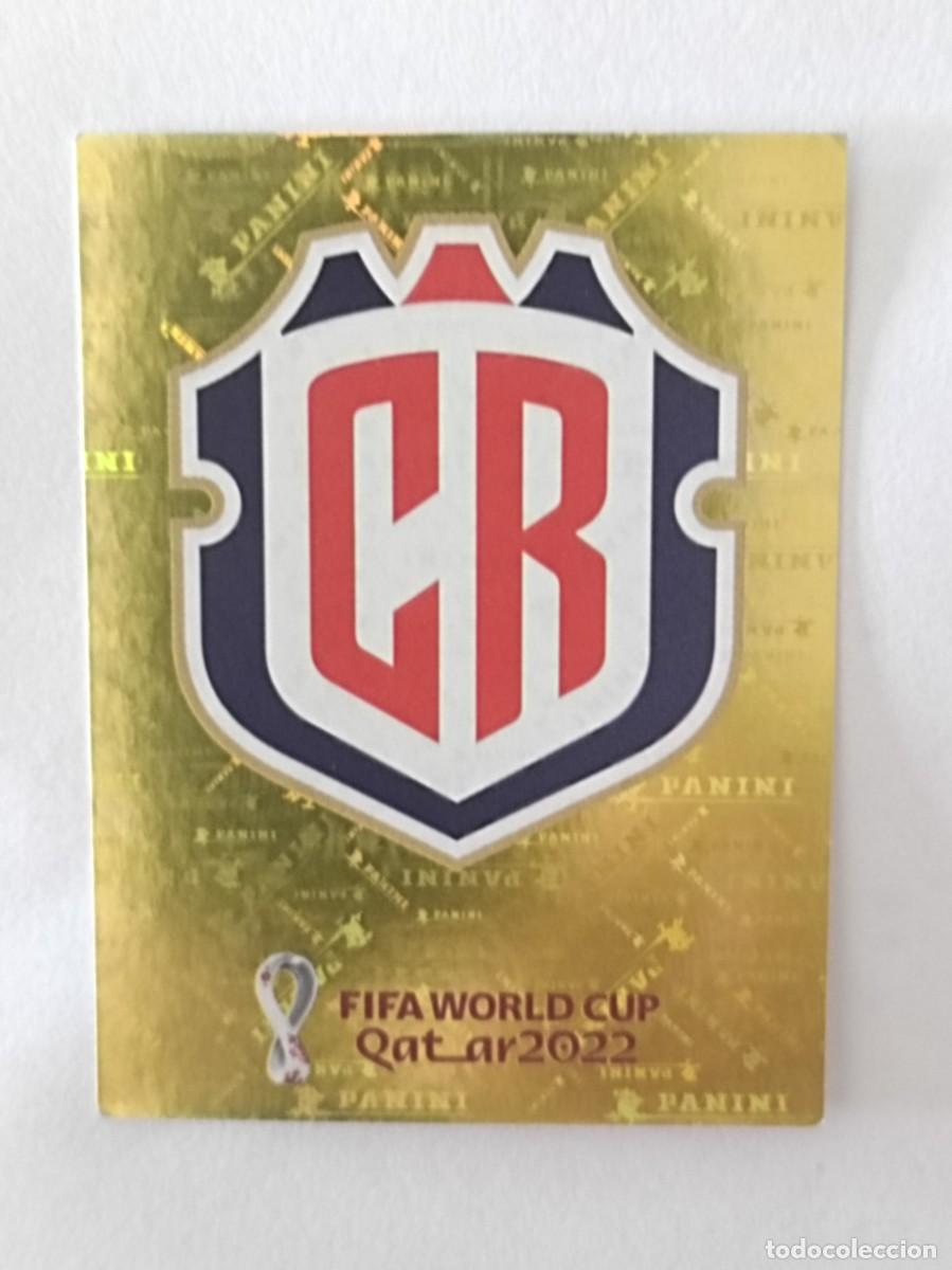 Cromos de f&uacute;tbol: #CRC 2 ESCUDO (COSTA RICA) MUNDIAL QATAR 2022 PANINI