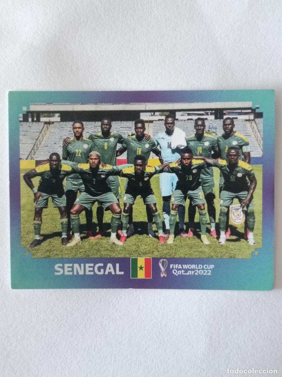 Cromos de f&uacute;tbol: #SEN 1 EQUIPO (SENEGAL) MUNDIAL QATAR 2022 PANINI