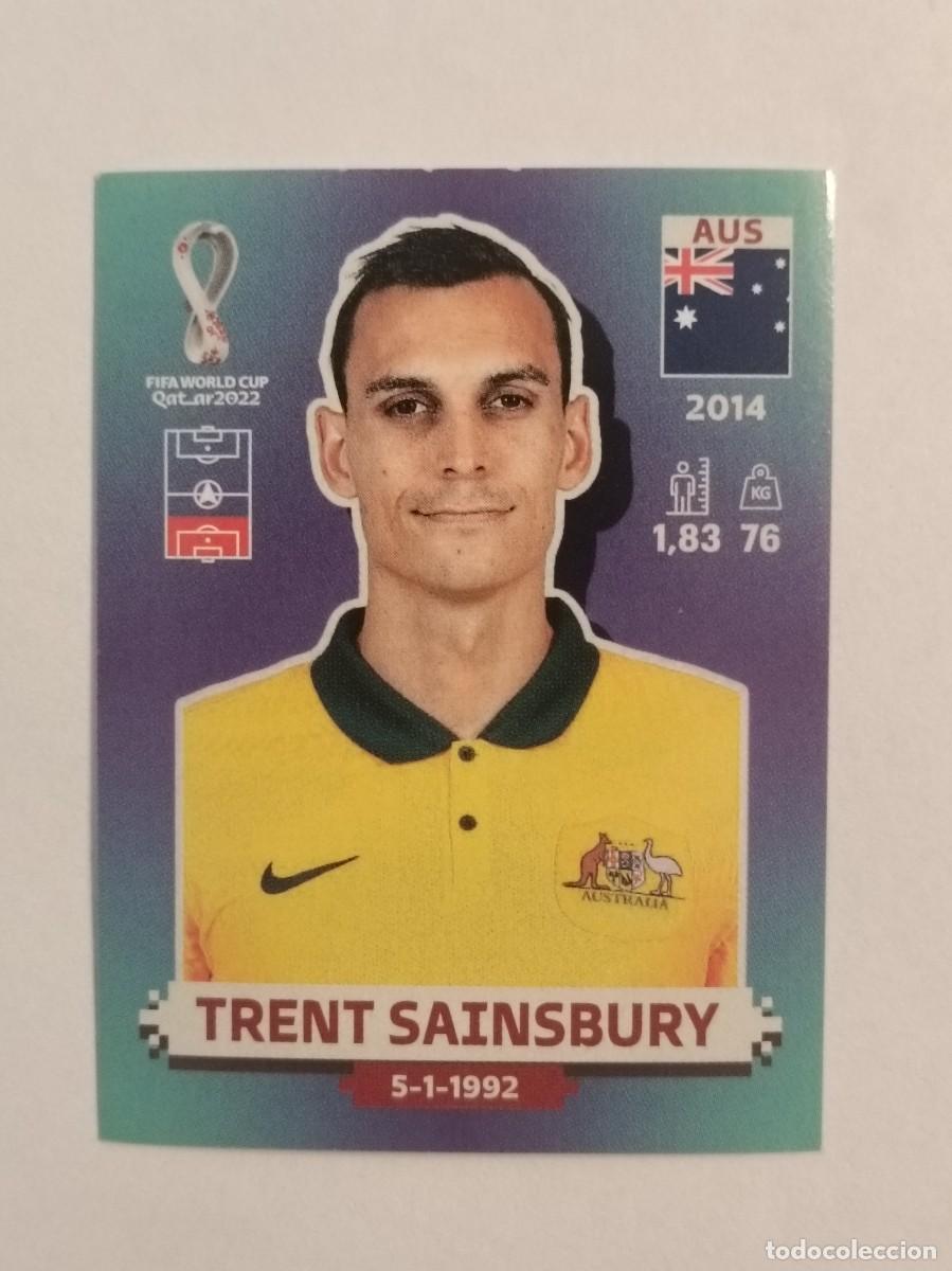 Cromos de f&uacute;tbol: #AUS 9 TRENT SAINSBURY (AUSTRALIA) MUNDIAL QATAR 2022 PANINI
