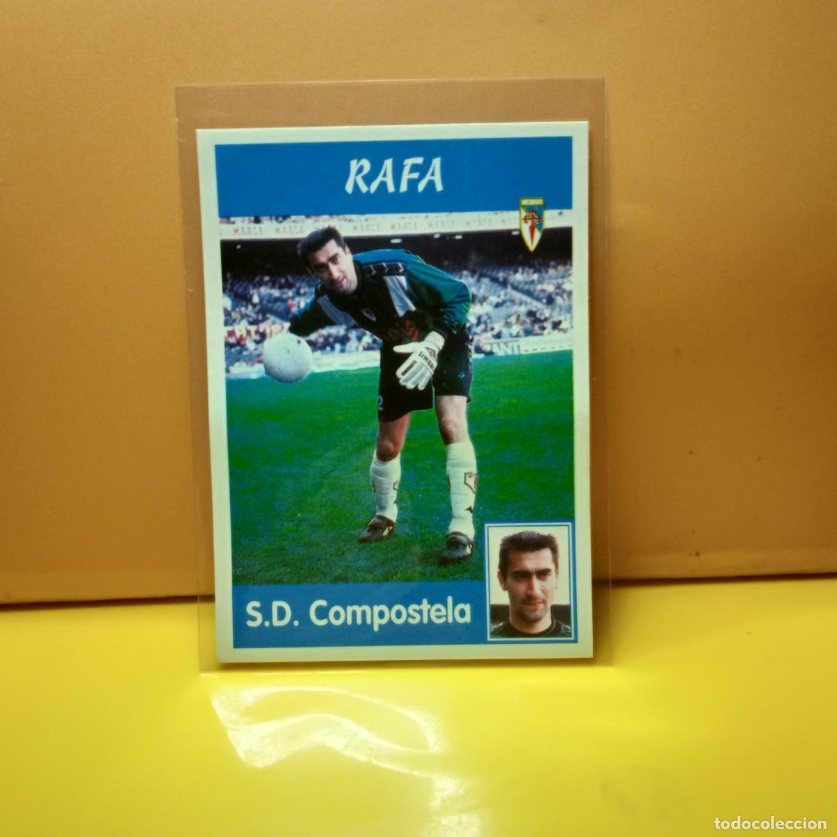 Cromos de f&uacute;tbol: PANINI SPORTS; MEGACRACKS 1997 1998 97 98 S.D COMPOSTELA RAFA 161