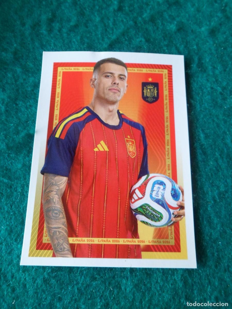 Cromos de f&uacute;tbol: CROMO ESPA&Ntilde;A 2026. CARREFOUR-PANINI. PEDRO PORRO. 13