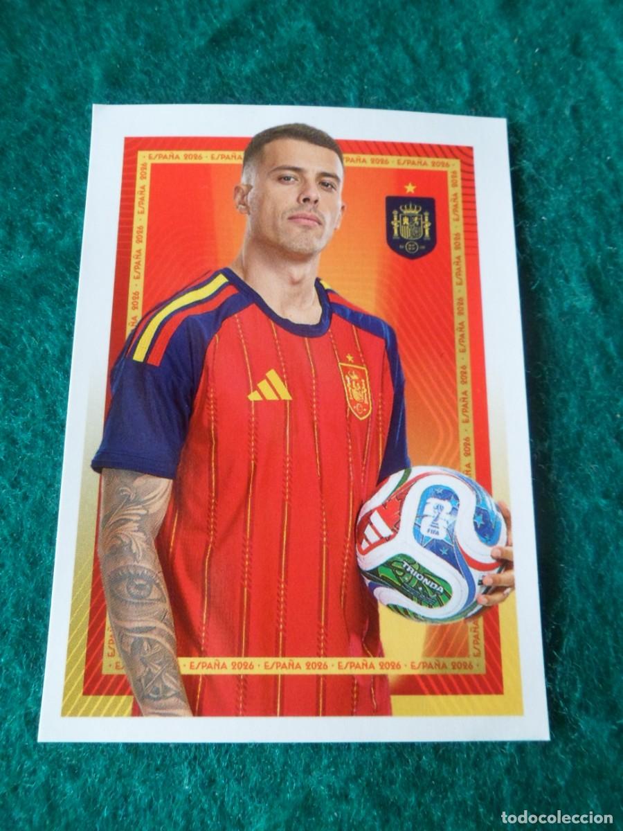 Cromos de f&uacute;tbol: CROMO ESPA&Ntilde;A 2026. CARREFOUR-PANINI. PEDRO PORRO. 13