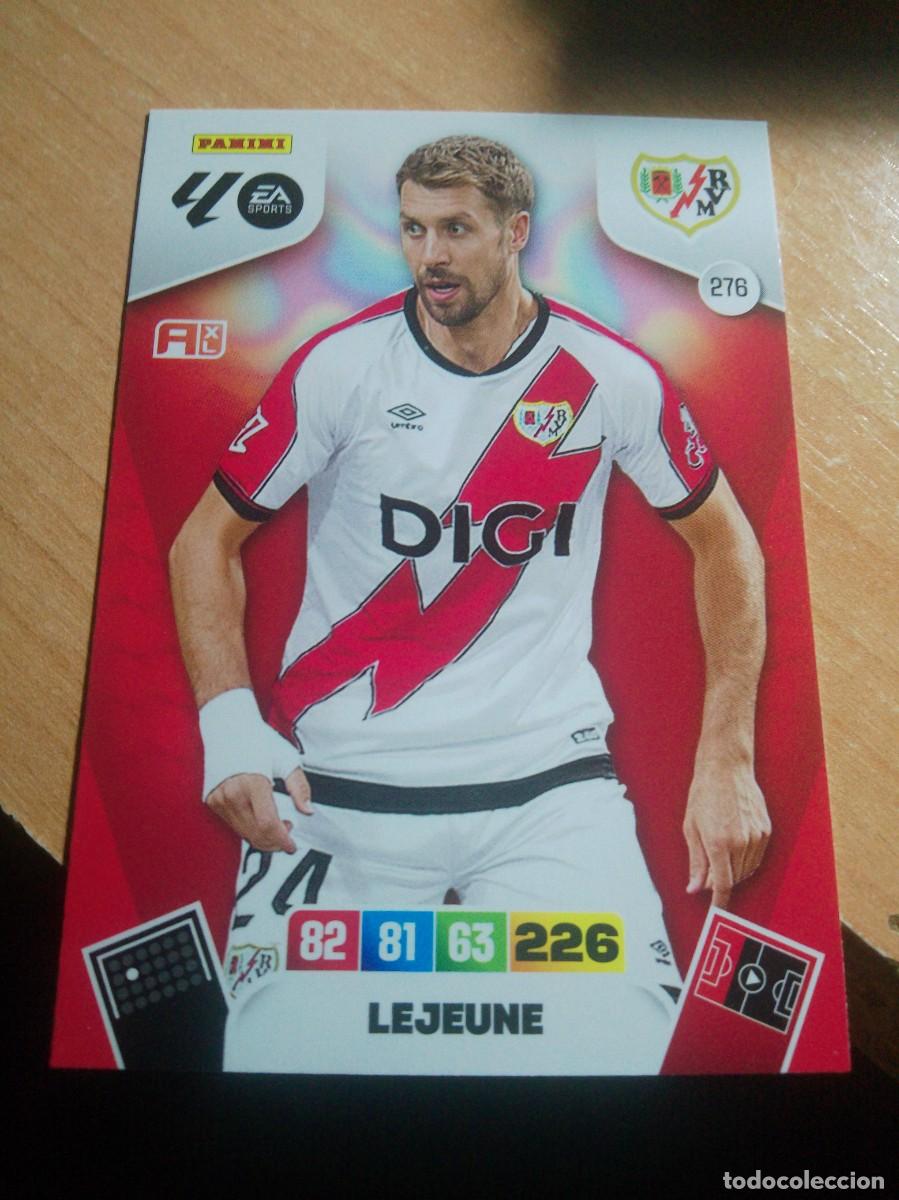Cromos de f&uacute;tbol: 276 LEJEUNE DEL RAYO VALLECANO 25 26 ADRENALYN XL 2025 2026