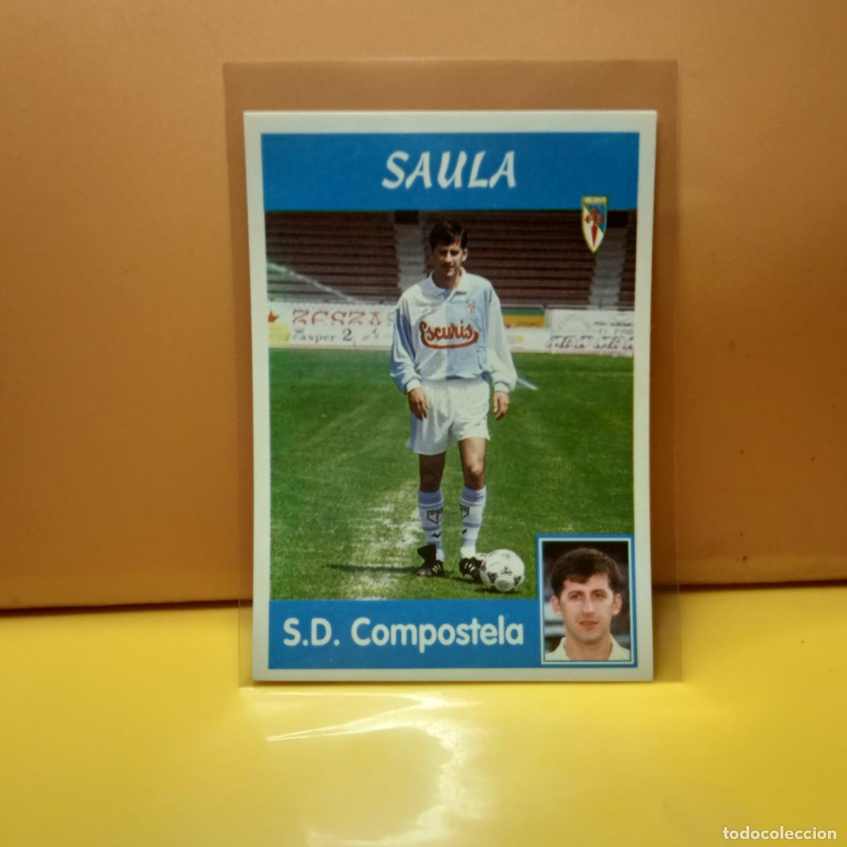 Cromos de f&uacute;tbol: PANINI SPORTS; MEGACRACKS 1997 1998 97 98 S.D COMPOSTELA SAULA 162