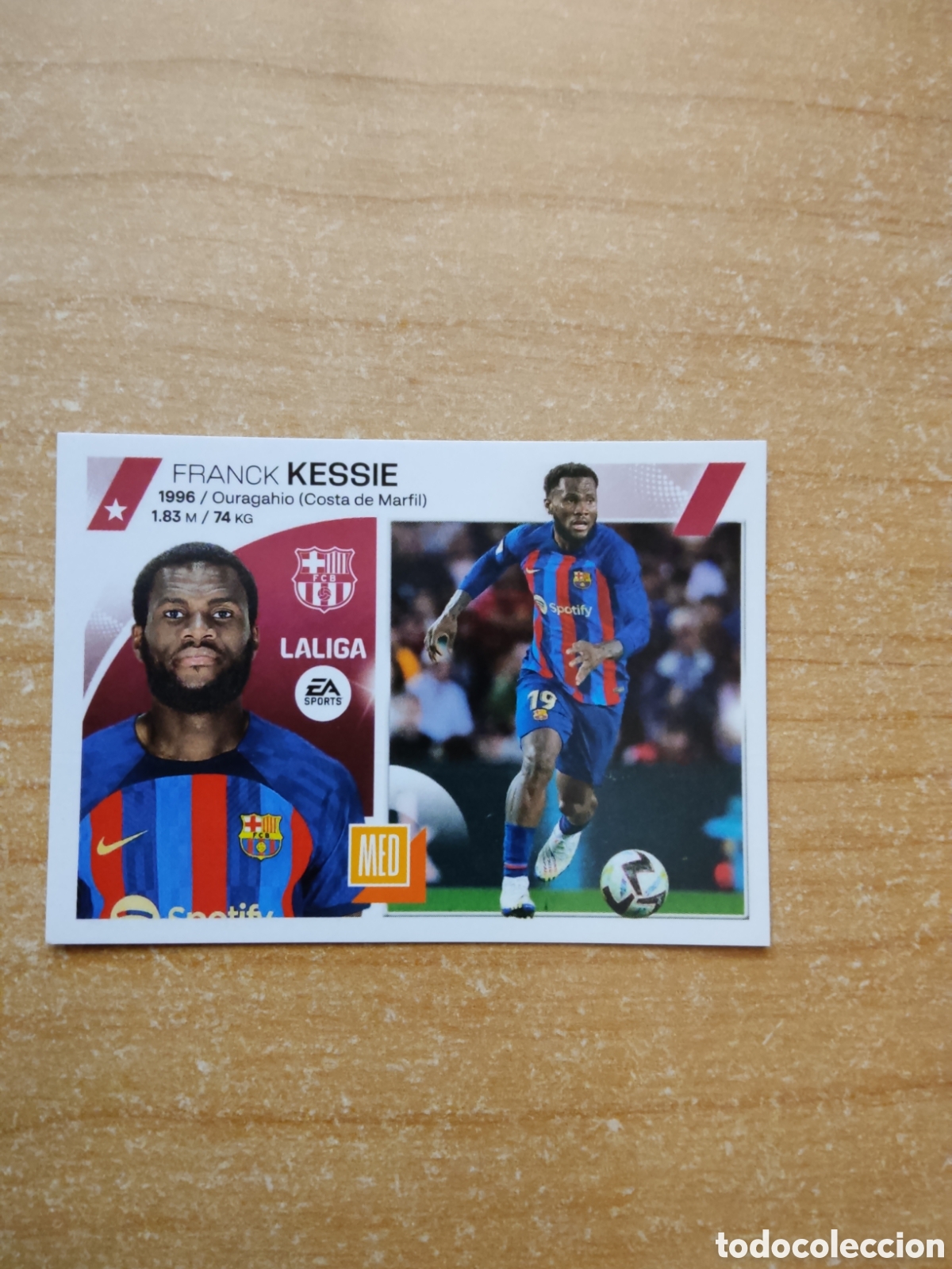 Cromos de f&uacute;tbol: 12 KESSIE BARCELONA LIGA ESTE 2023 2024