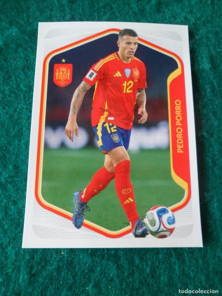 Cromos de f&uacute;tbol: CROMO ESPA&Ntilde;A 2026. CARREFOUR-PANINI. PEDRO PORRO. 14