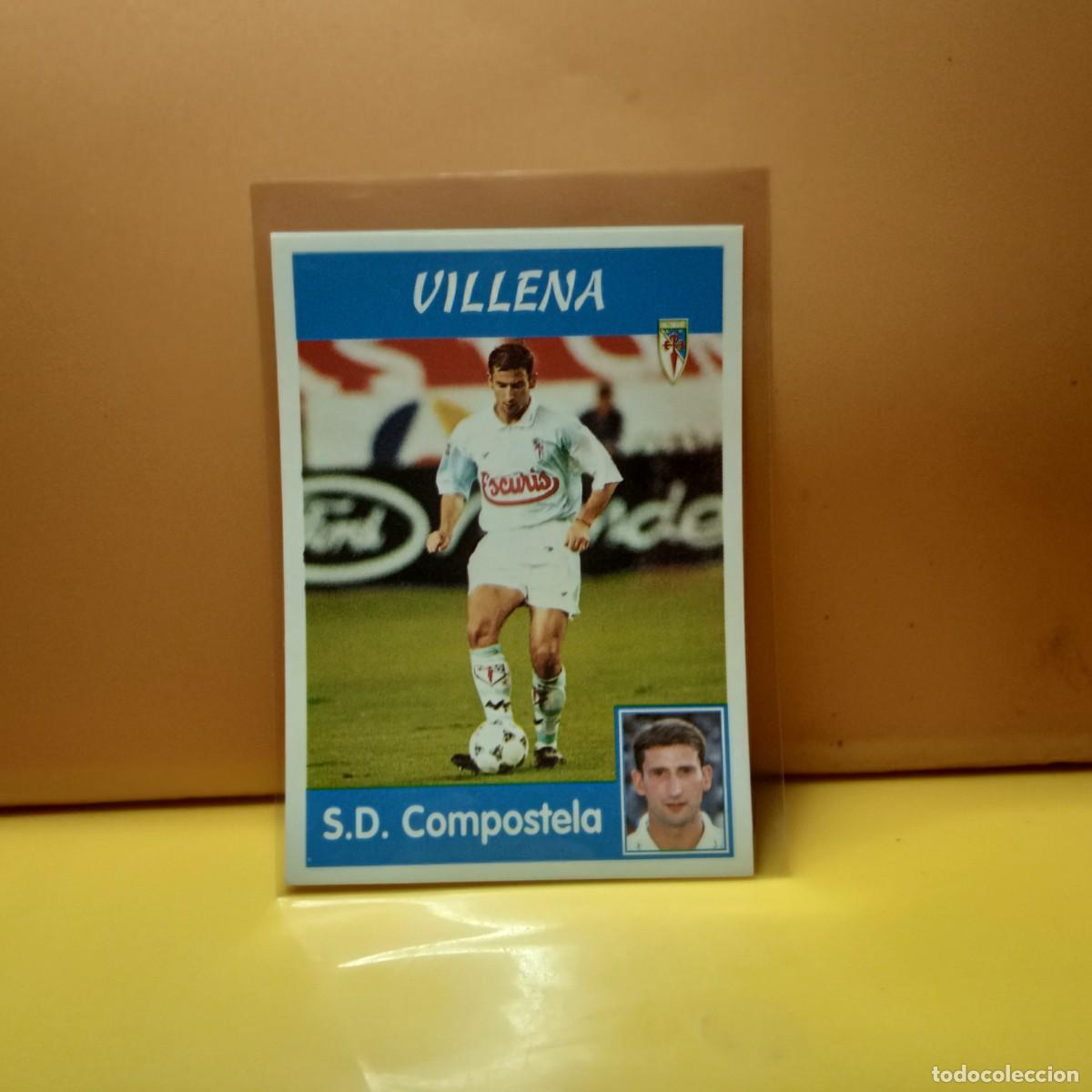 Cromos de f&uacute;tbol: PANINI SPORTS; MEGACRACKS 1997 1998 97 98 S.D COMPOSTELA VILLENA 163