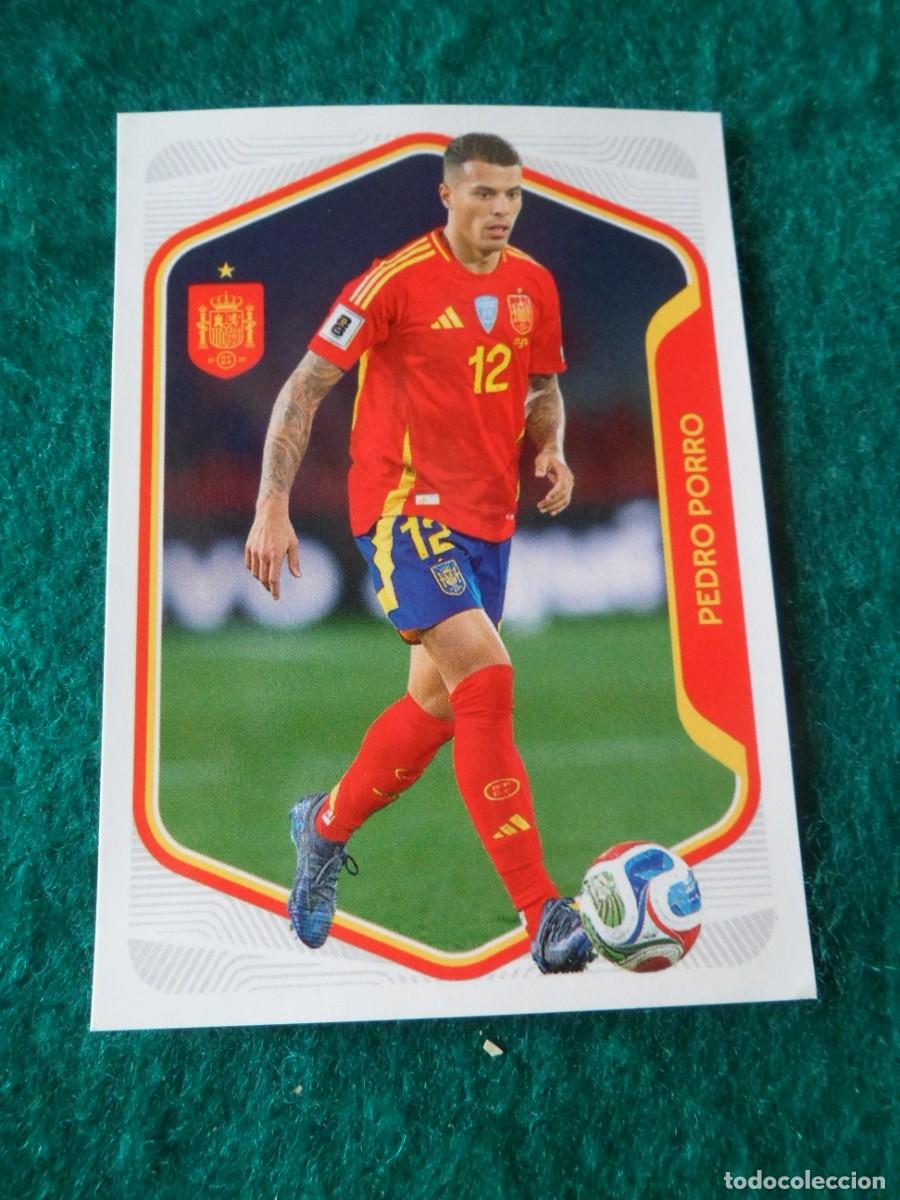 Cromos de f&uacute;tbol: CROMO ESPA&Ntilde;A 2026. CARREFOUR-PANINI. PEDRO PORRO. 14