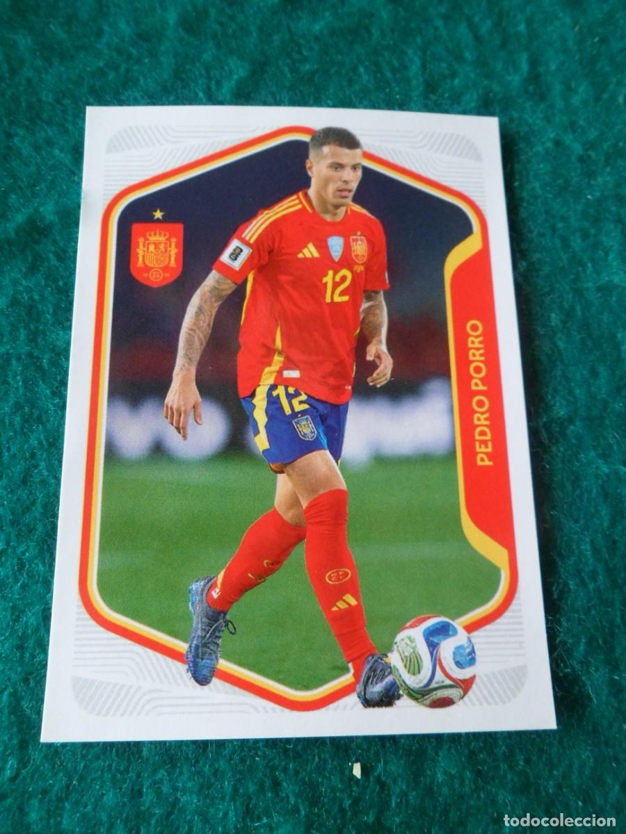Cromos de f&uacute;tbol: CROMO ESPA&Ntilde;A 2026. CARREFOUR-PANINI. PEDRO PORRO. 14
