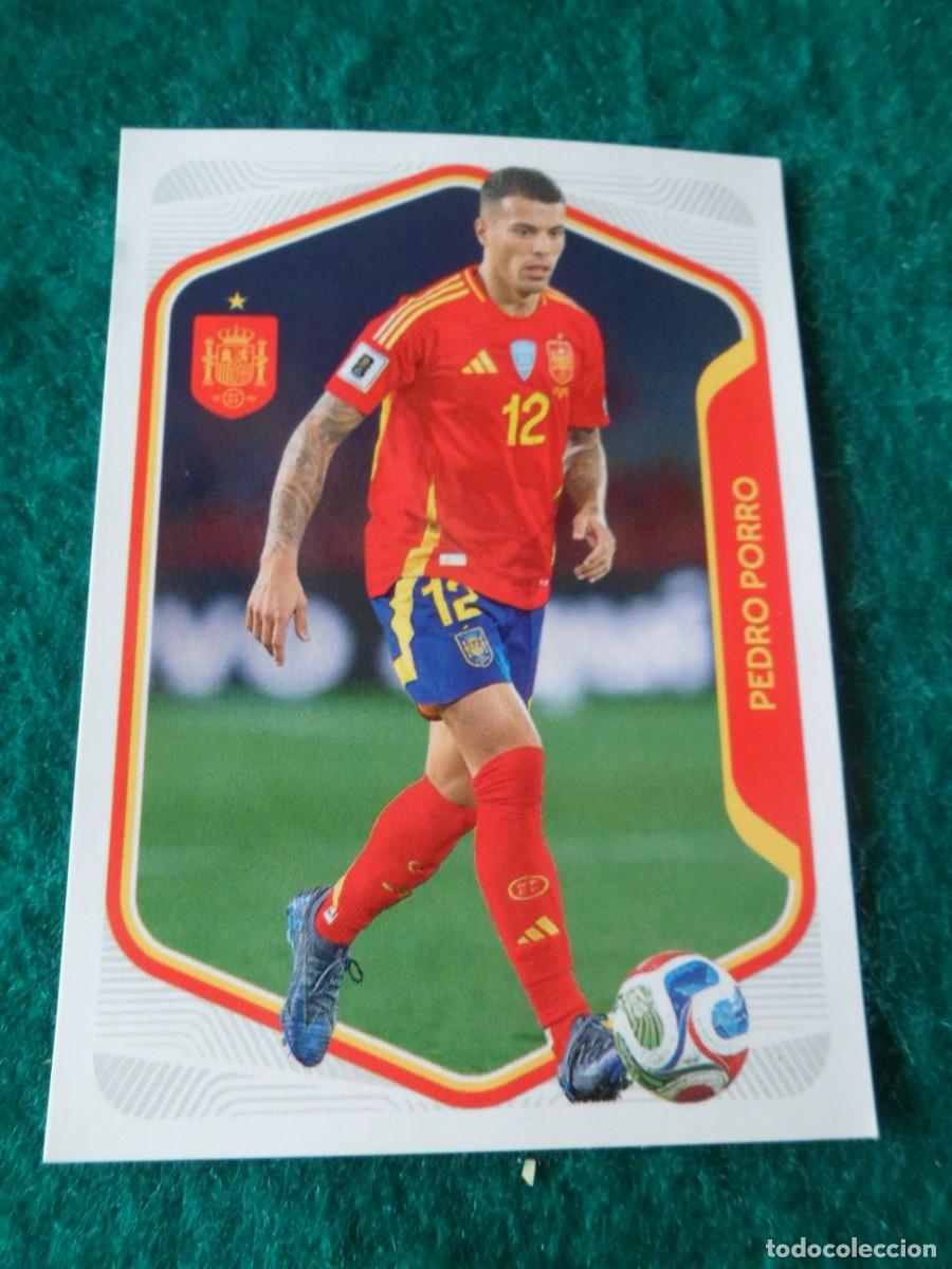Cromos de f&uacute;tbol: CROMO ESPA&Ntilde;A 2026. CARREFOUR-PANINI. PEDRO PORRO. 14