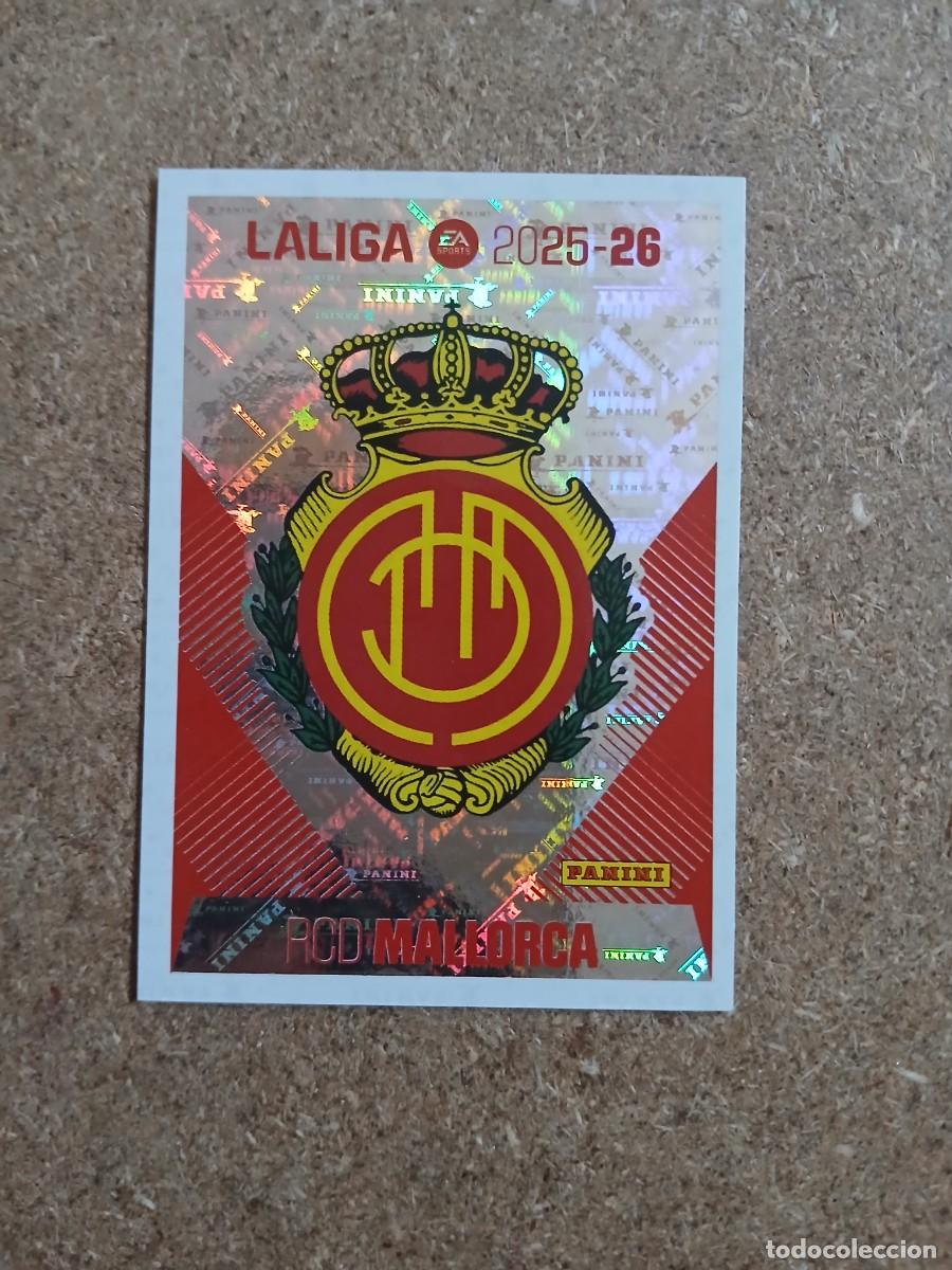 Cromos de f&uacute;tbol: ESCUDO RCD MALLORCA - RCD MALLORCA N&ordm; 1 LIGA ESTE 2025 2026 - 25 26