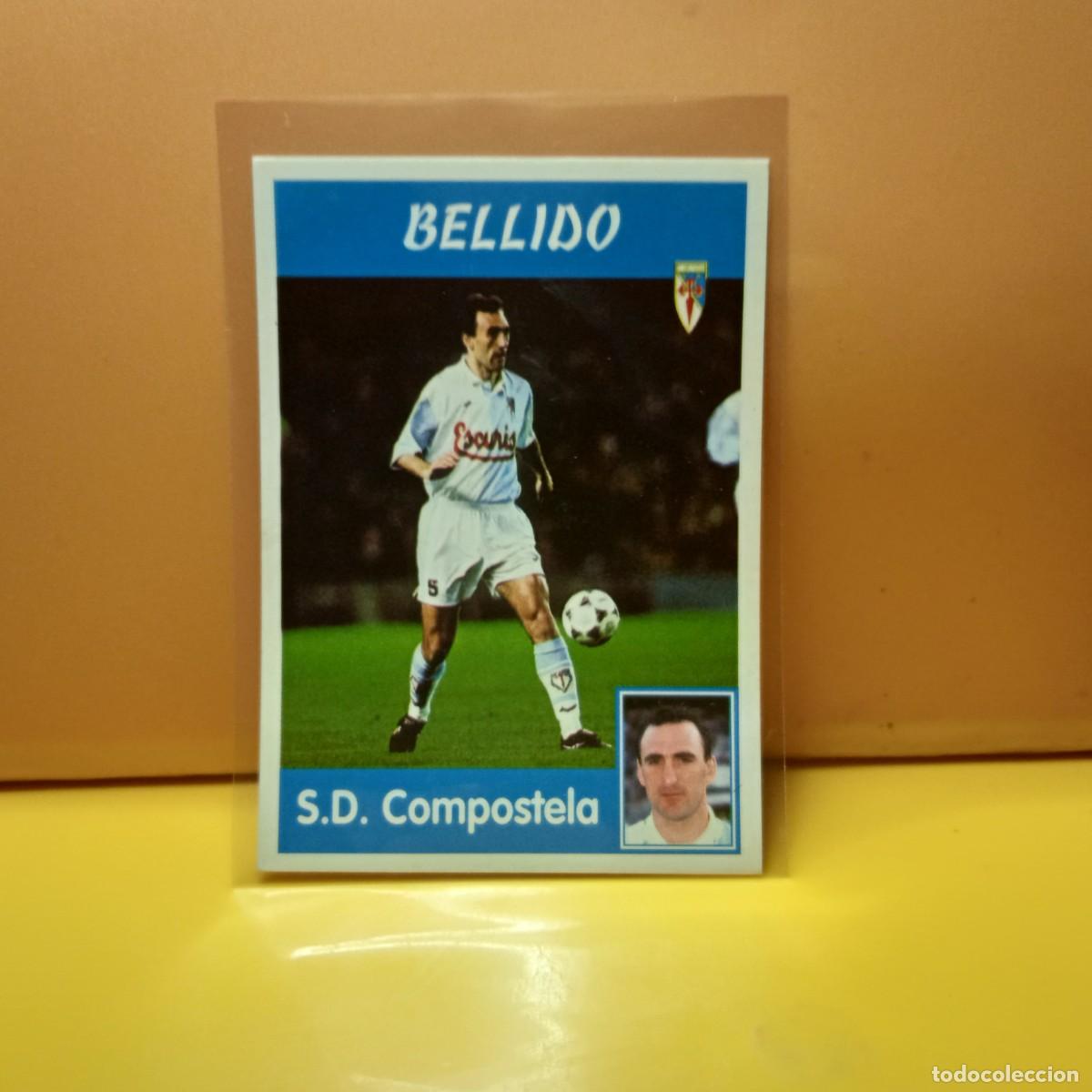 Cromos de f&uacute;tbol: PANINI SPORTS; MEGACRACKS 1997 1998 97 98 S.D COMPOSTELA BELLIDO 164