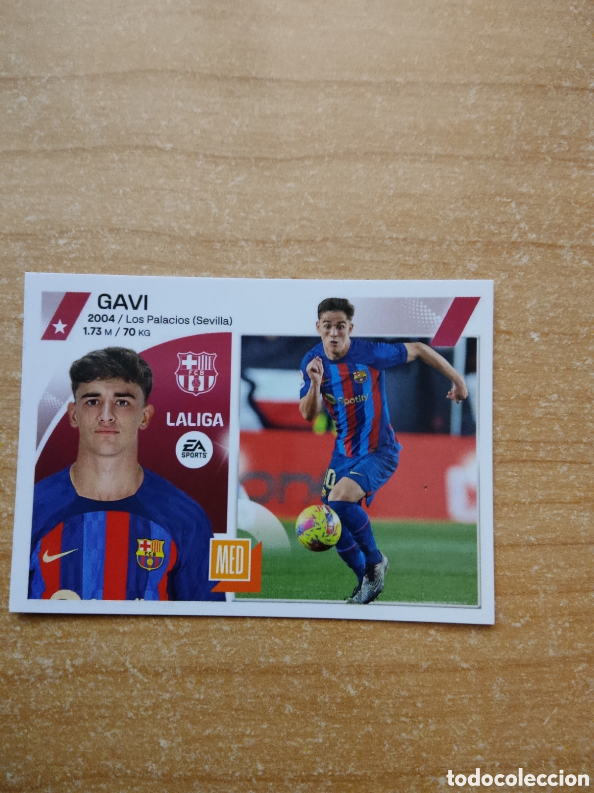 Figurine di Calcio: 13 GAVI BARCELONA LIGA ESTE 2023 2024