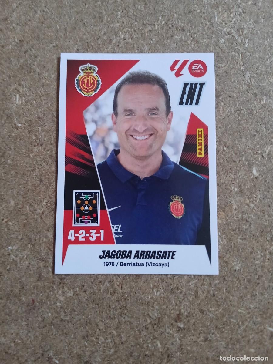 Figurine di Calcio: ENTRENADOR JAGOBA ARRASATE - RCD MALLORCA N&ordm; 2 LIGA ESTE 2025 2026 - 25 26