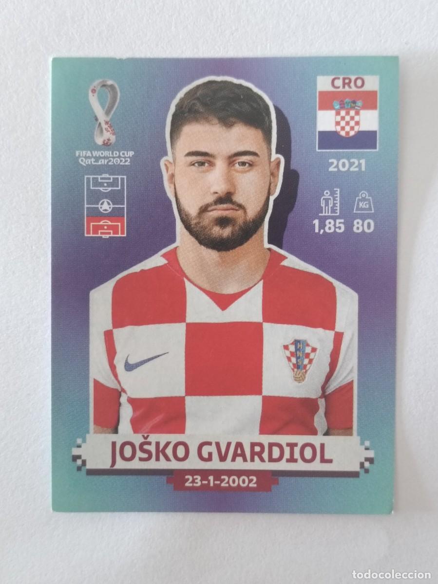 Cromos de f&uacute;tbol: #CRO 6 JOSKO GVARDIOL (CROACIA) MUNDIAL QATAR 2022 PANINI