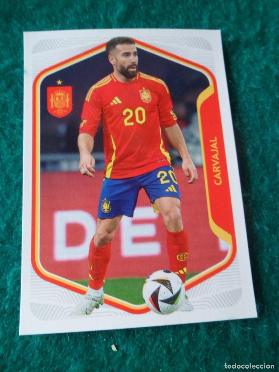 Cromos de f&uacute;tbol: CROMO ESPA&Ntilde;A 2026. CARREFOUR-PANINI. CARVAJAL. 16