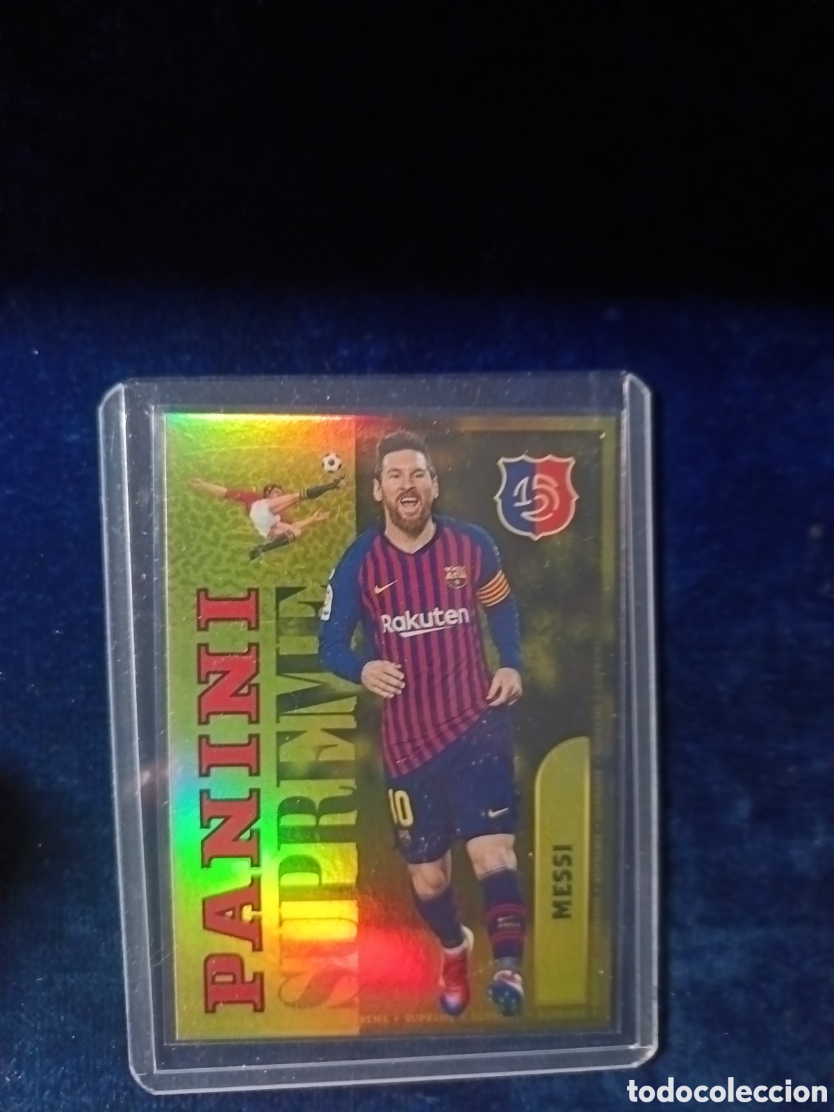 Cromos de f&uacute;tbol: PANINI CLUB FC. BARCELONA 2024 2025 MESSI SUPREME