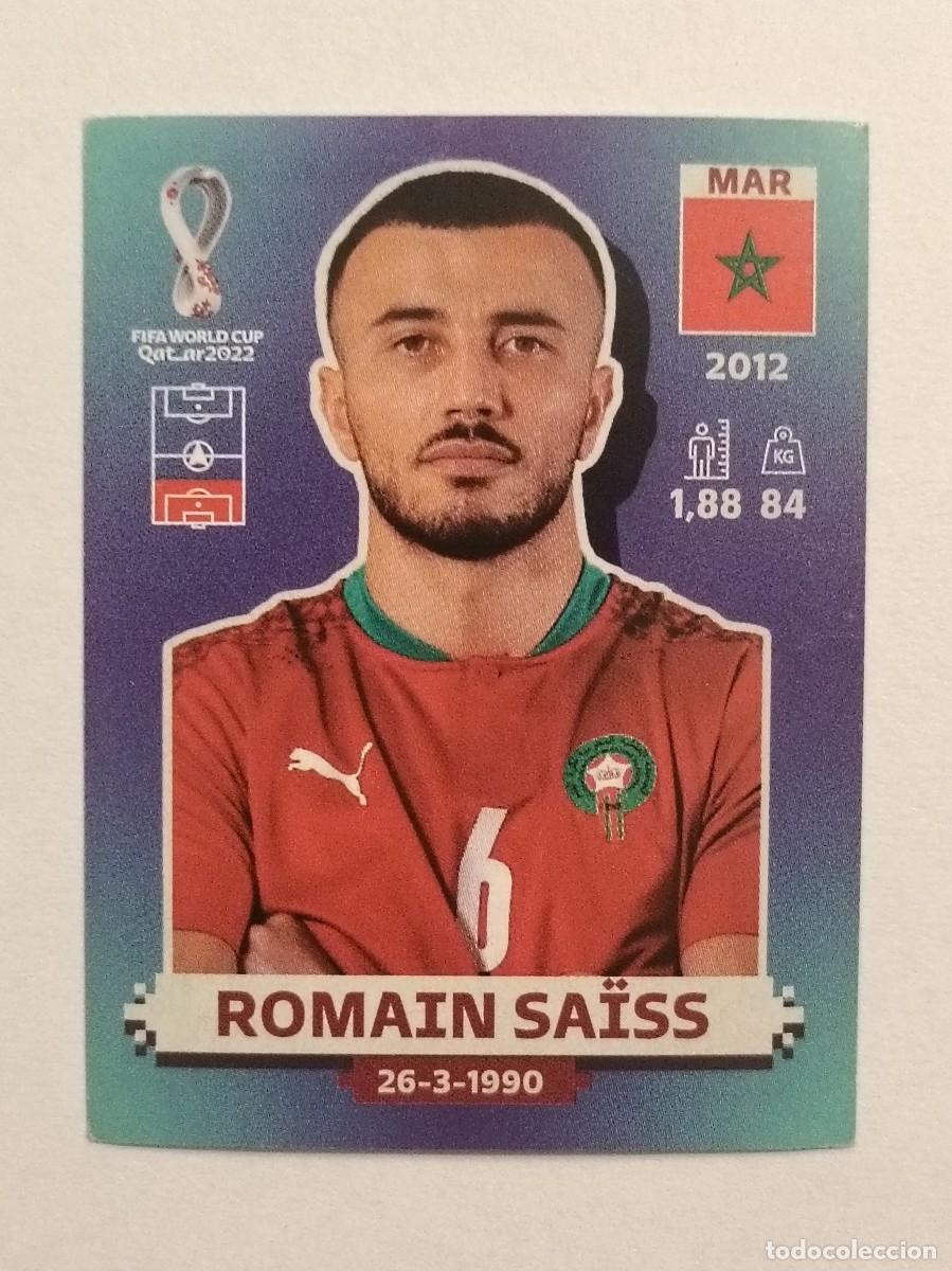 Cromos de f&uacute;tbol: #MAR 9 ROMAIN SAISS (MARRUECOS) MUNDIAL QATAR 2022 PANINI